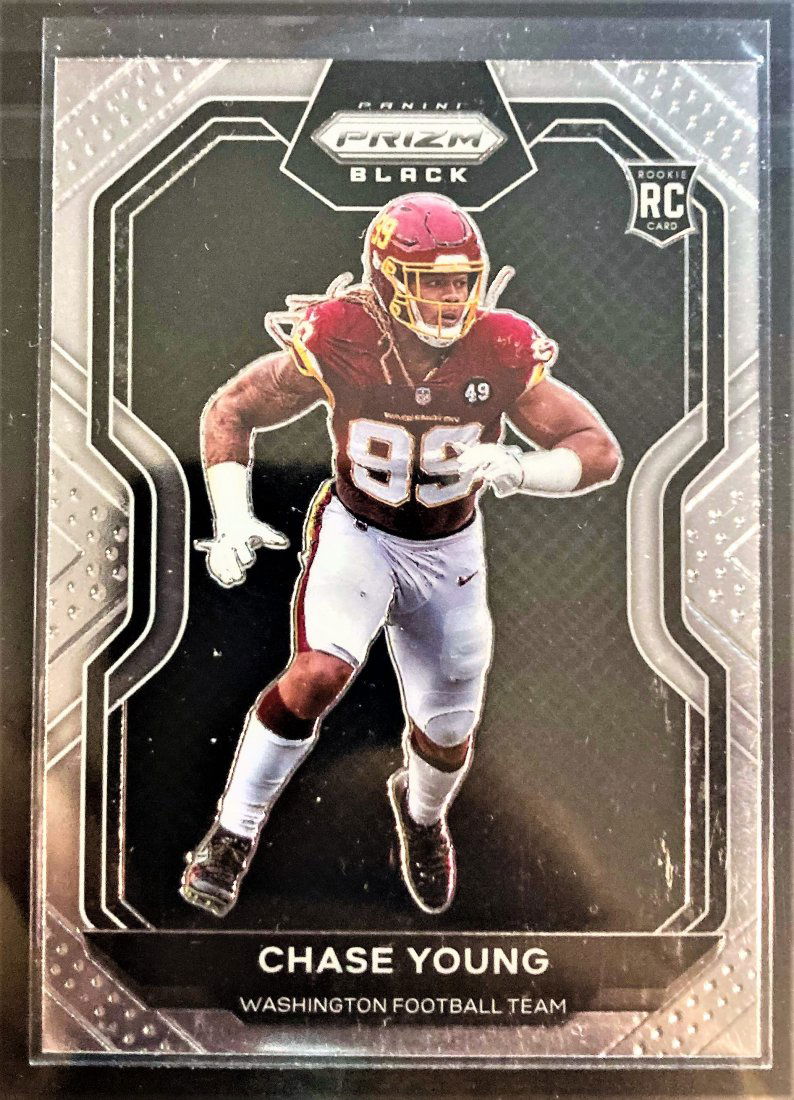 Chase Young 2020 Chronicles Prizm Black Silver Prizm (1 of 2)