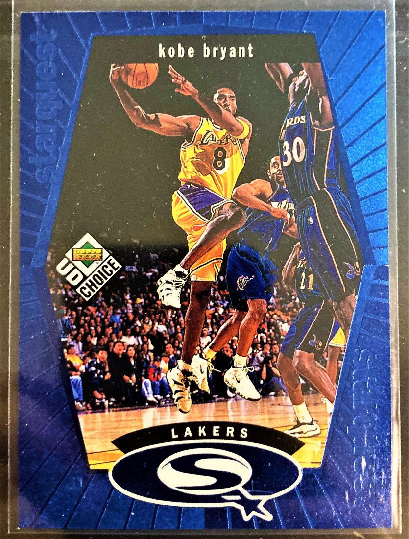1998-99 UD Choice NBA Basketball Star Quest Blue Kobe (1 of 2)