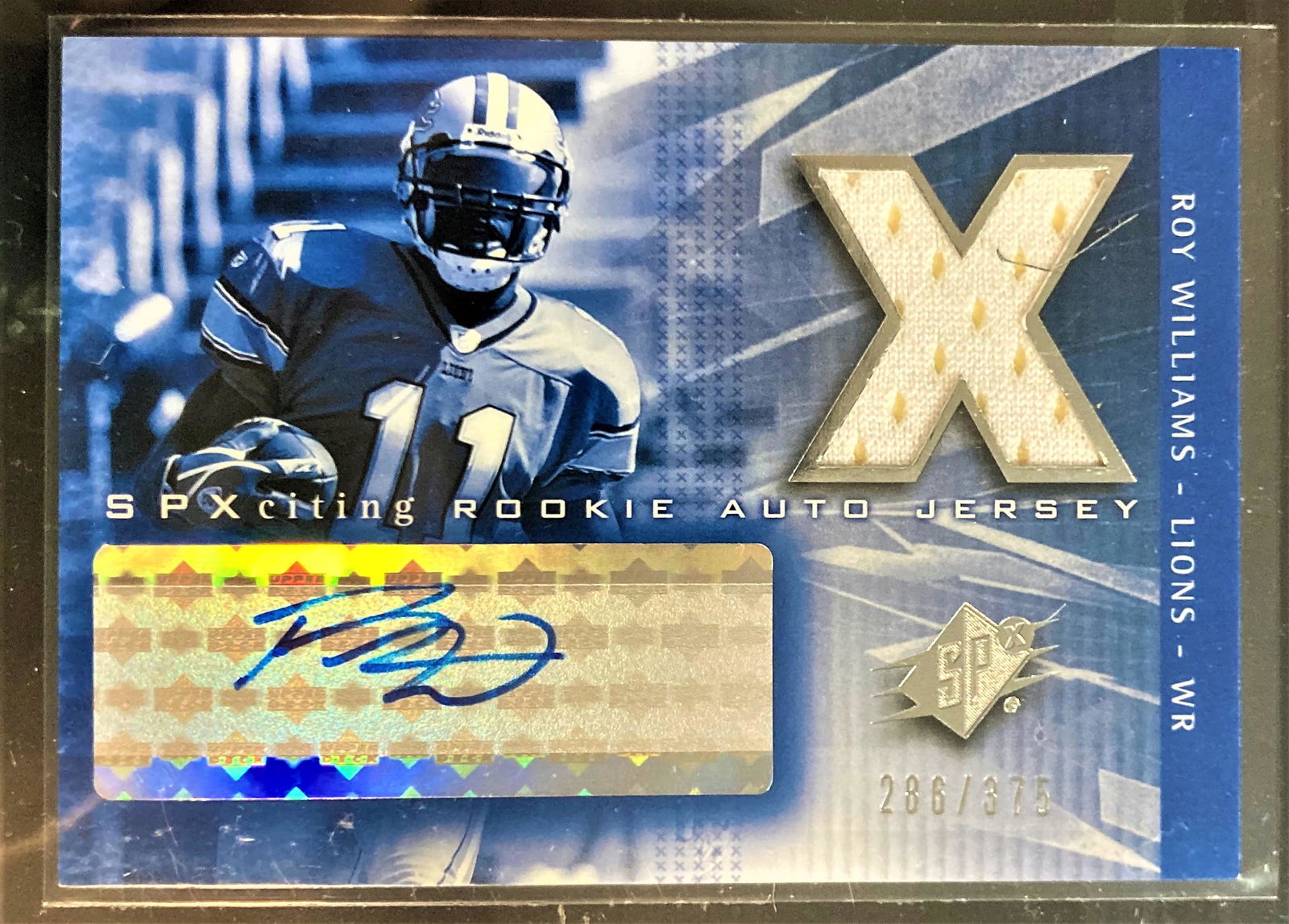 2004 ROY WILLIAMS ROOKIE RC AUTOGRAPH AUTO CARD DETROIT (1 of 2)