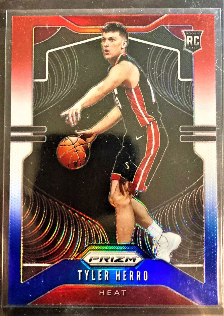 Tyler Herro 2019-20 Panini Prizm Rookie RC #259 Heat (1 of 2)