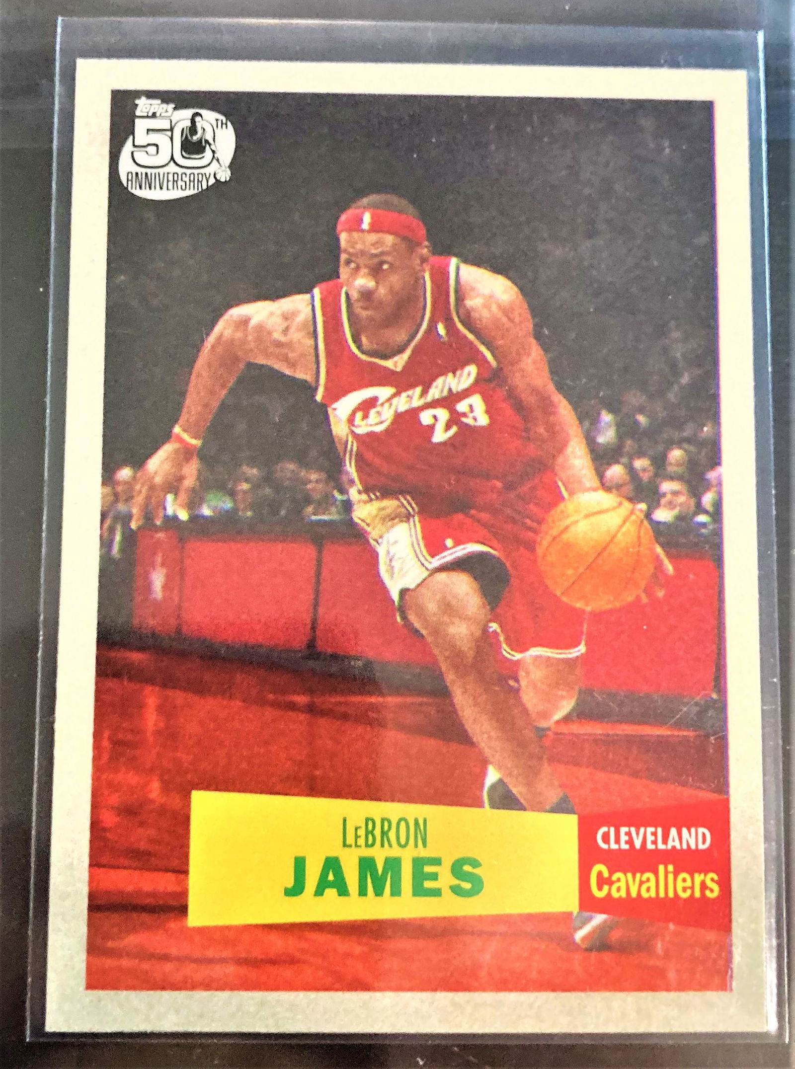 2007-08 Topps LeBron James 1957-58 Variation Card #23 (1 of 2)