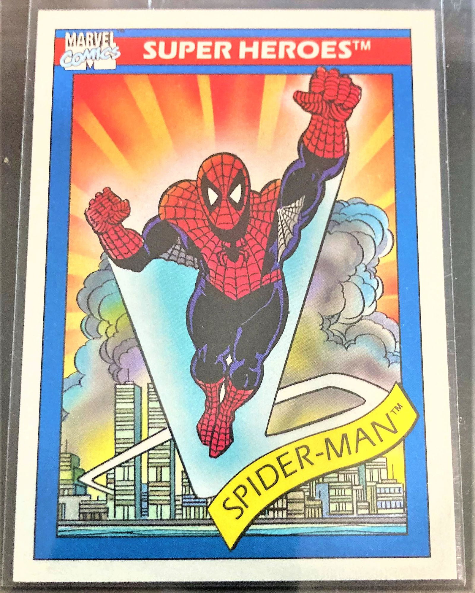 1990 Marvel Universe SERIES 1 Cosmic Spider-Man #30 (1 of 2)