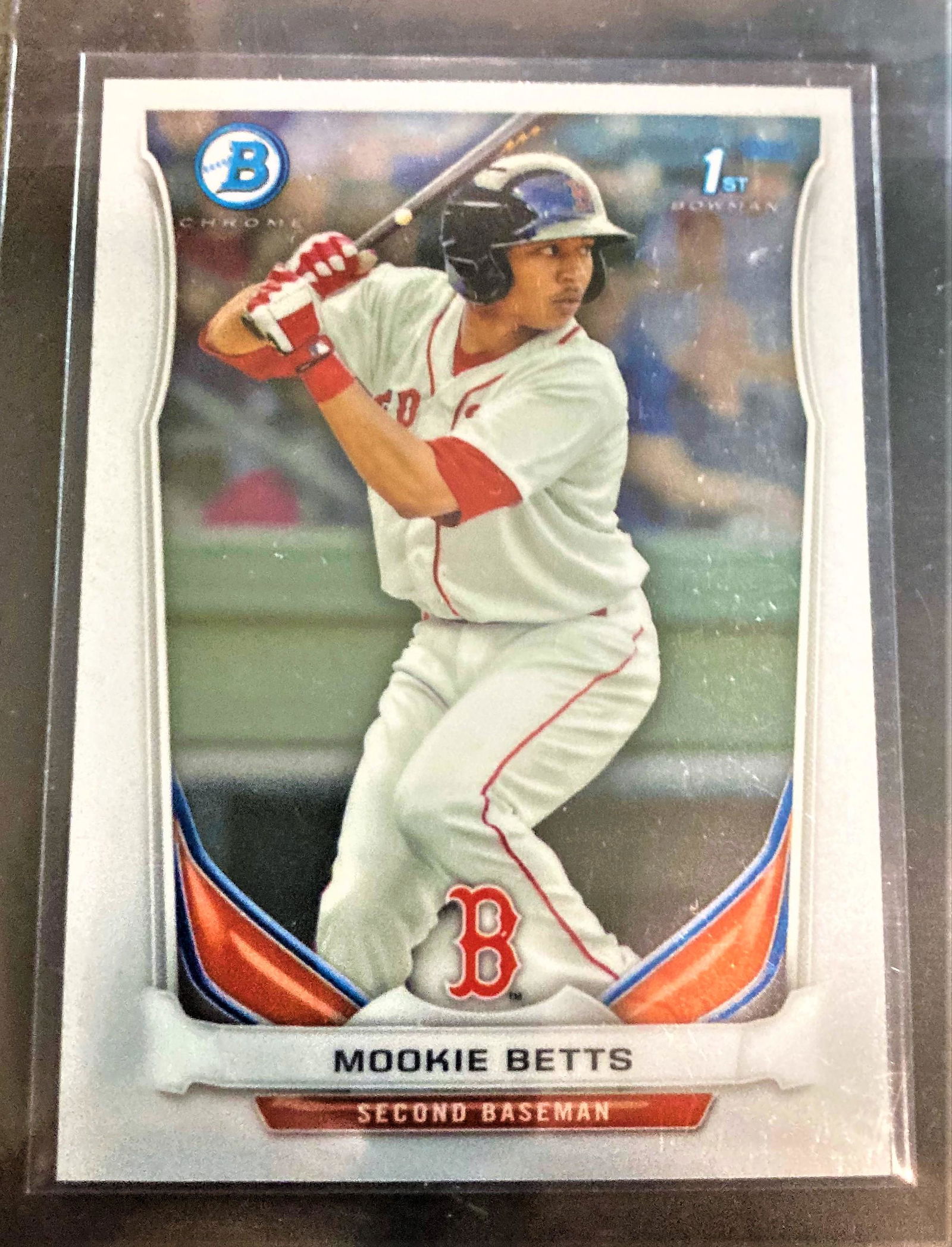 2014 Bowman Chrome 1st Prospects Mookie Betts RC (1 of 2)