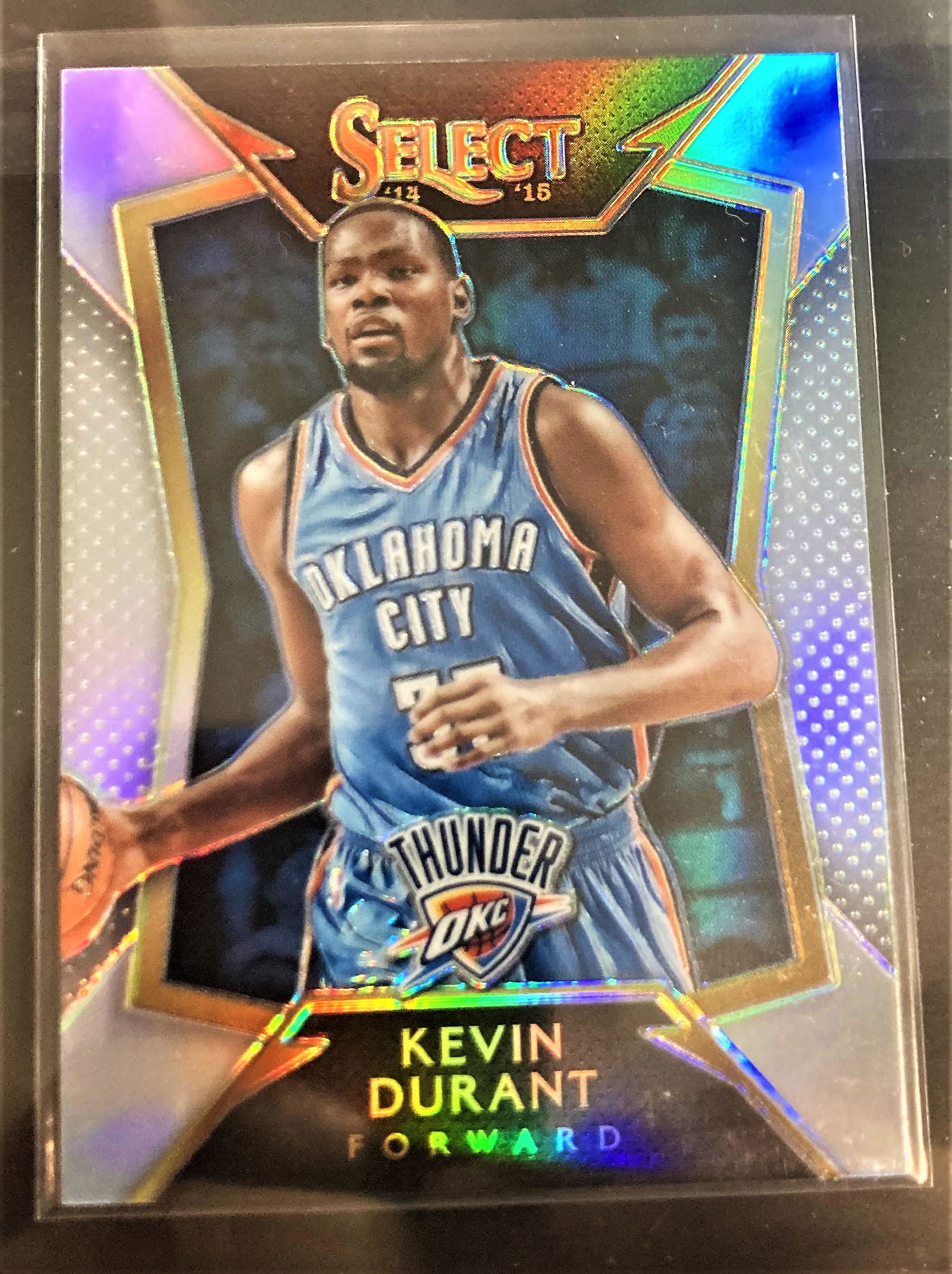 2014-15 Select Kevin Durant #70 Silver Prizm SP Nets (1 of 2)