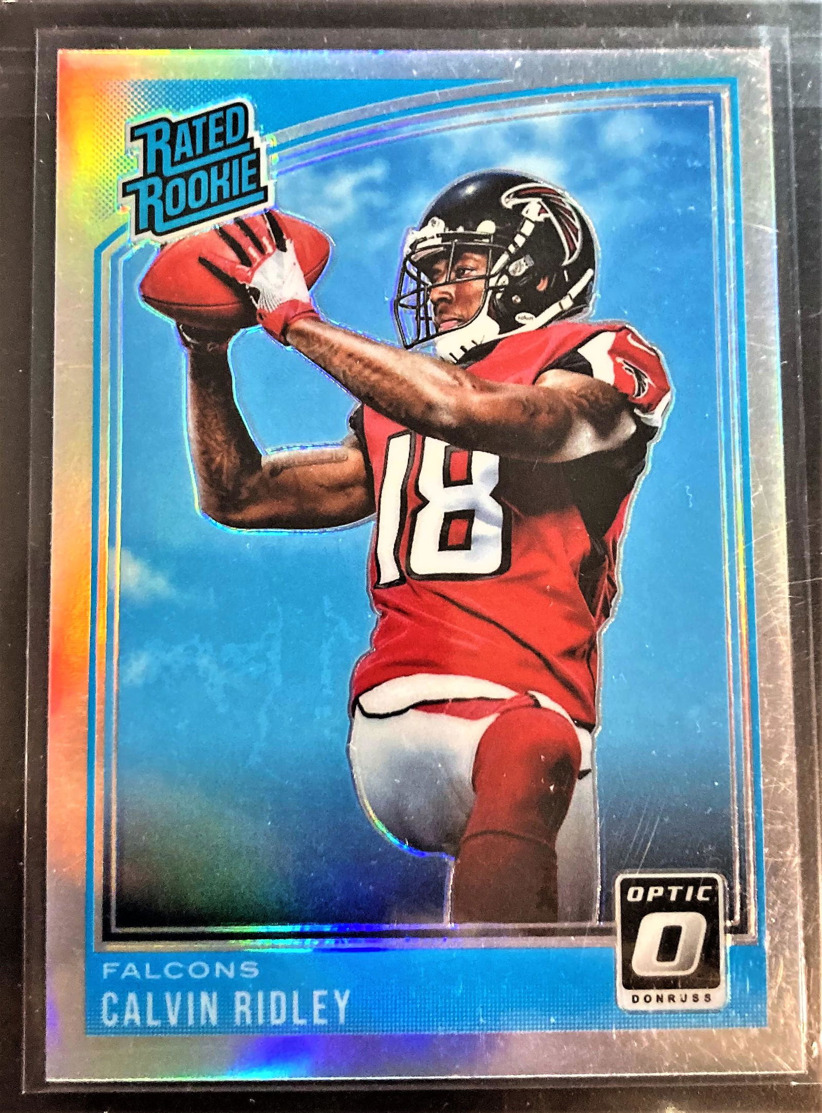 Calvin Ridley Rated Rookie Holo Silver Prizm 2018 (1 of 2)