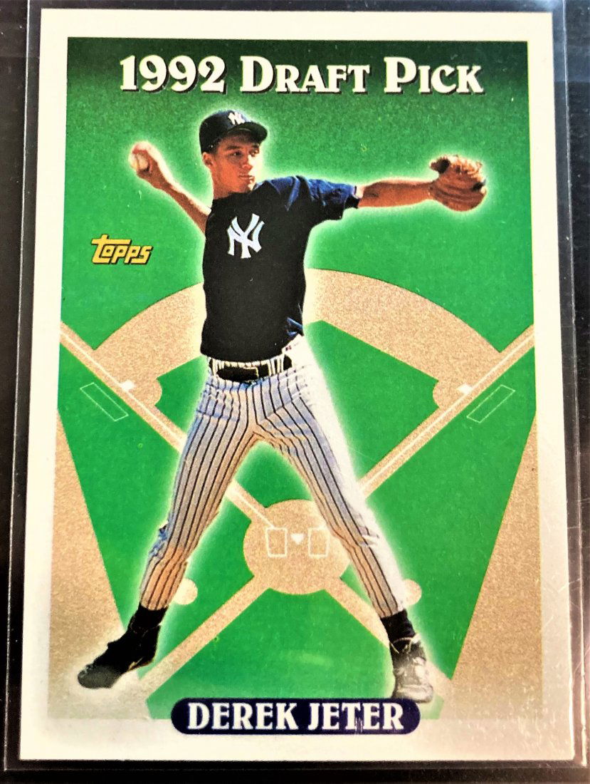 Derek Jeter 1993 Topps #98 New York Yankees 1992 Draft (1 of 2)