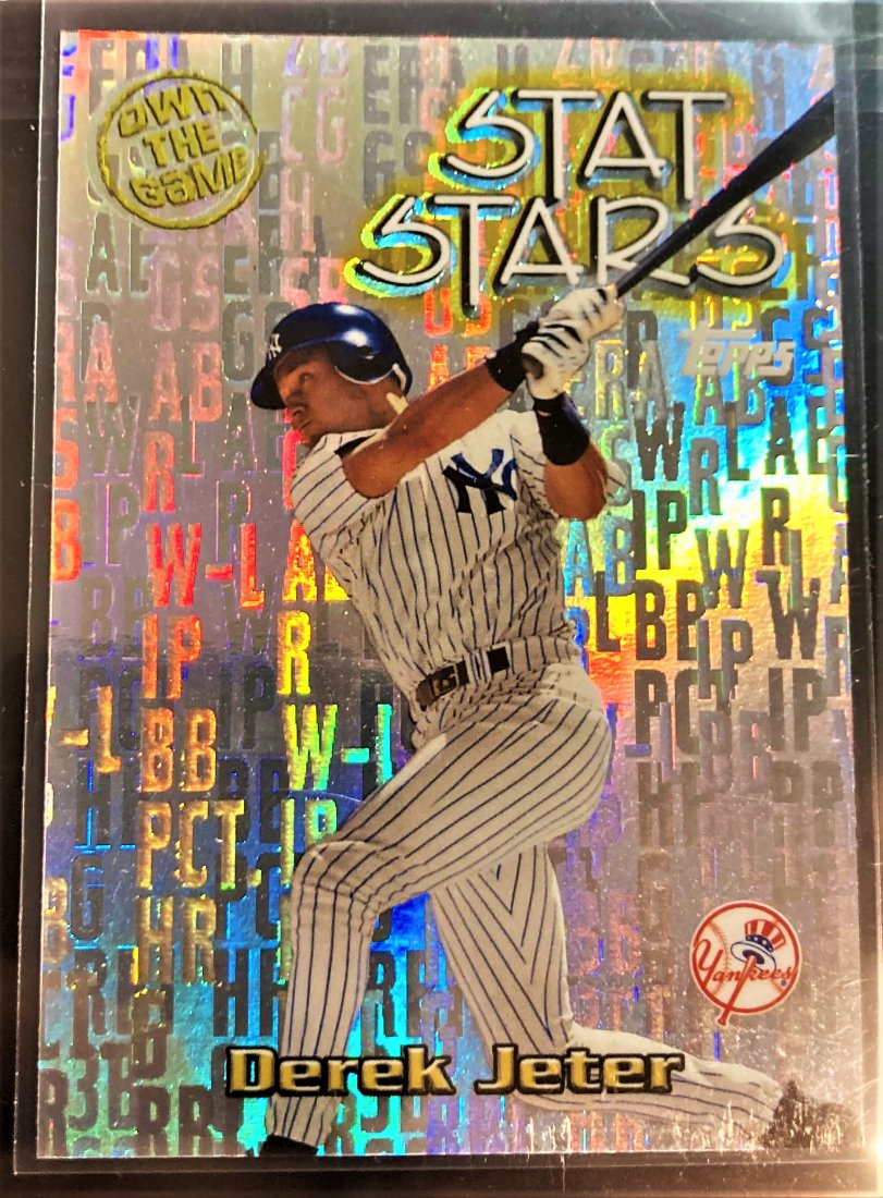 Derek Jeter 2000 Topps Chrome "Own the Game" Stat Stars (1 of 2)