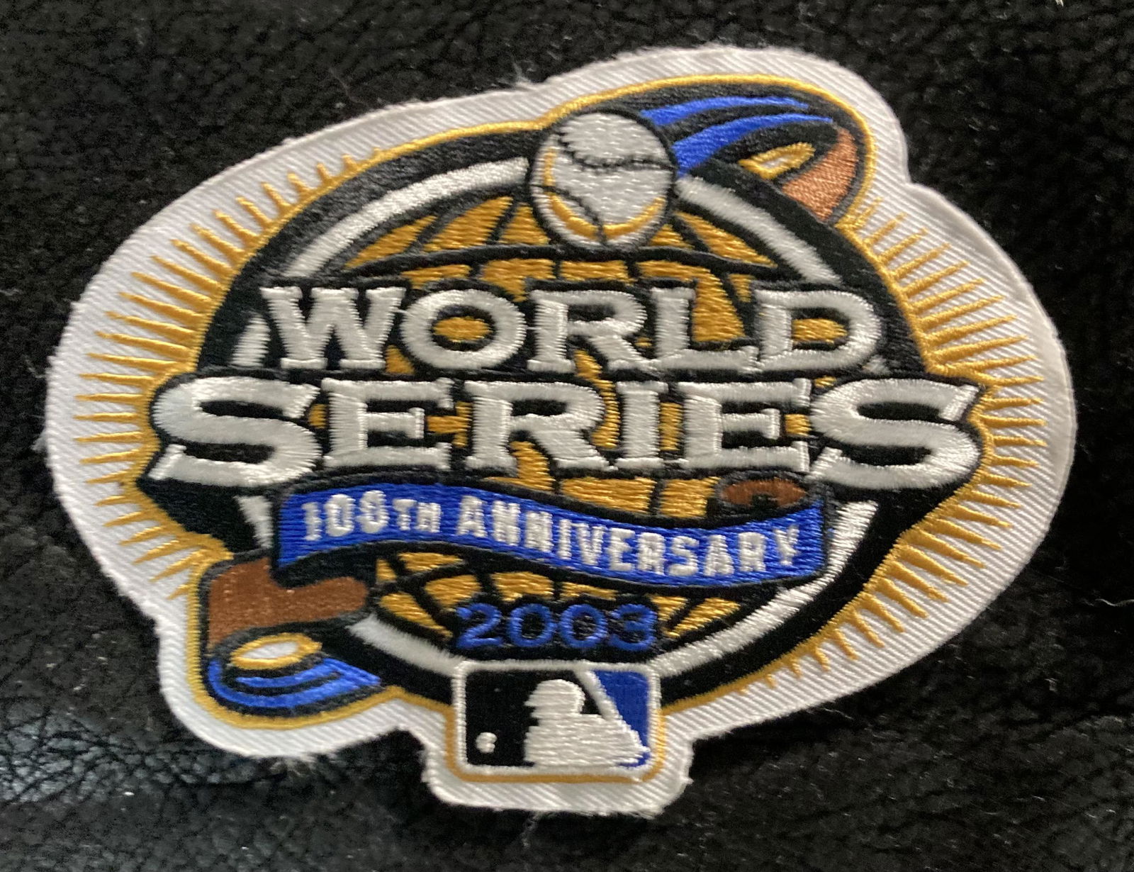2003 MLB World Series Jersey Sleeve Patch New York (1 of 3)