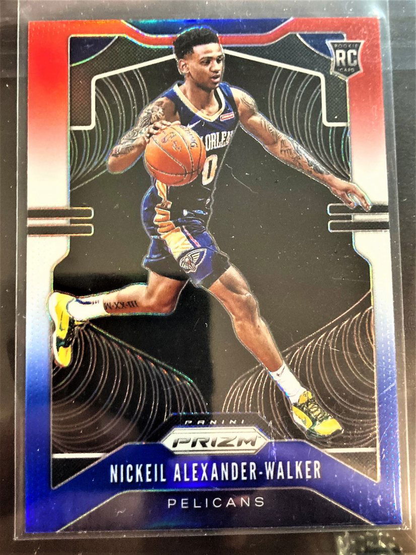 Nickeil Alexander-Walker RC 2019-20 Prizm Red White and (1 of 2)