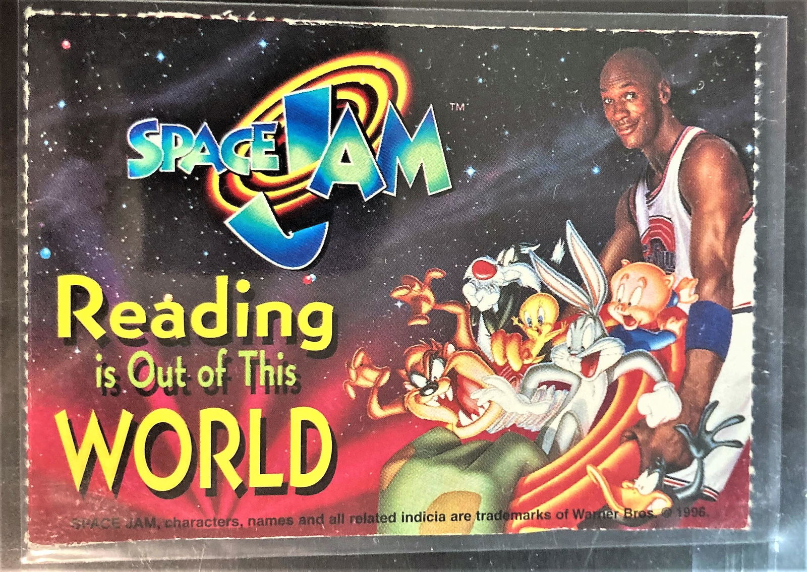 1996 Scholastic Michael Jordan Space Jam Story (1 of 2)