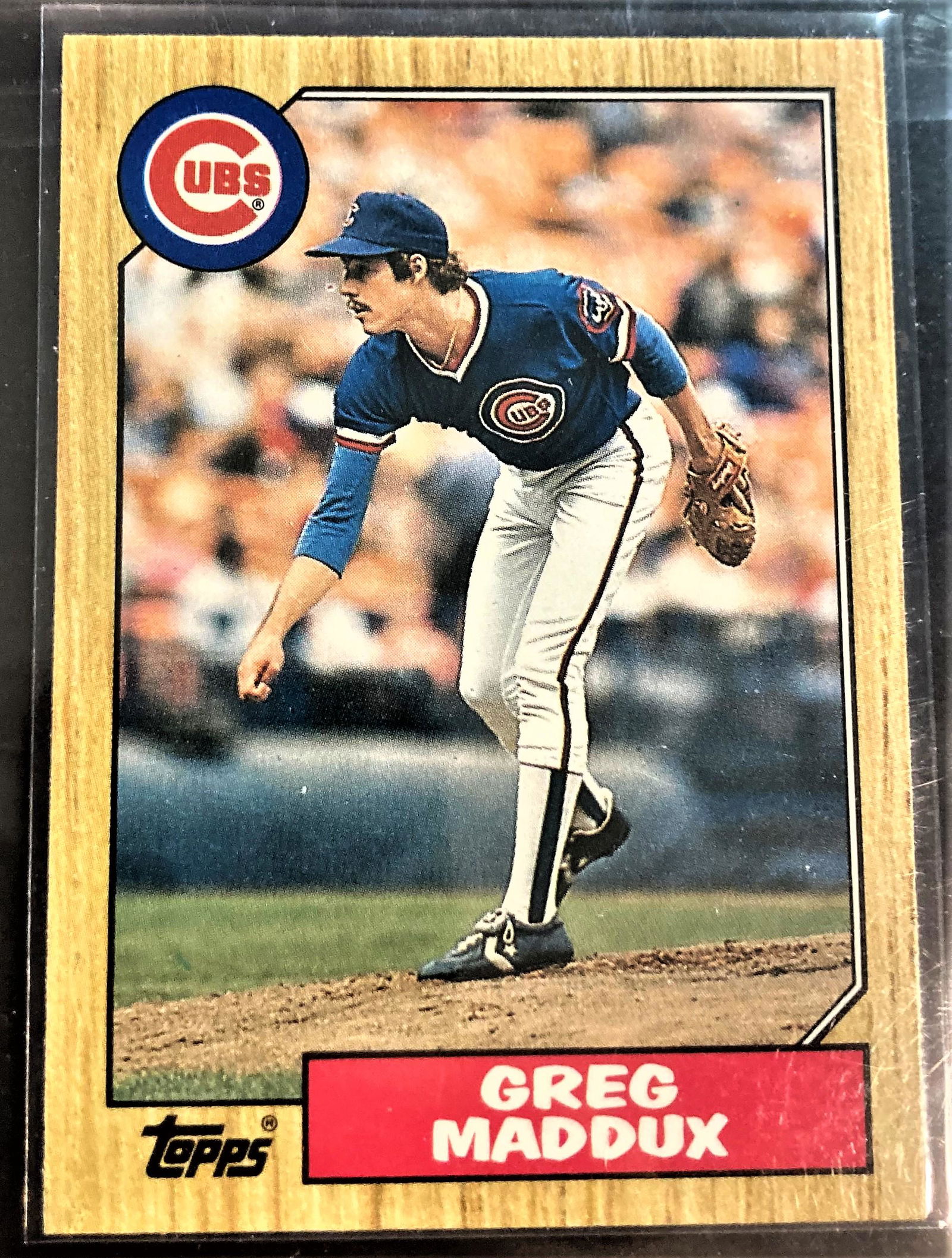 Greg Maddux 1987 Topps Traded Rookie Card #70T Cubs (1 of 2)