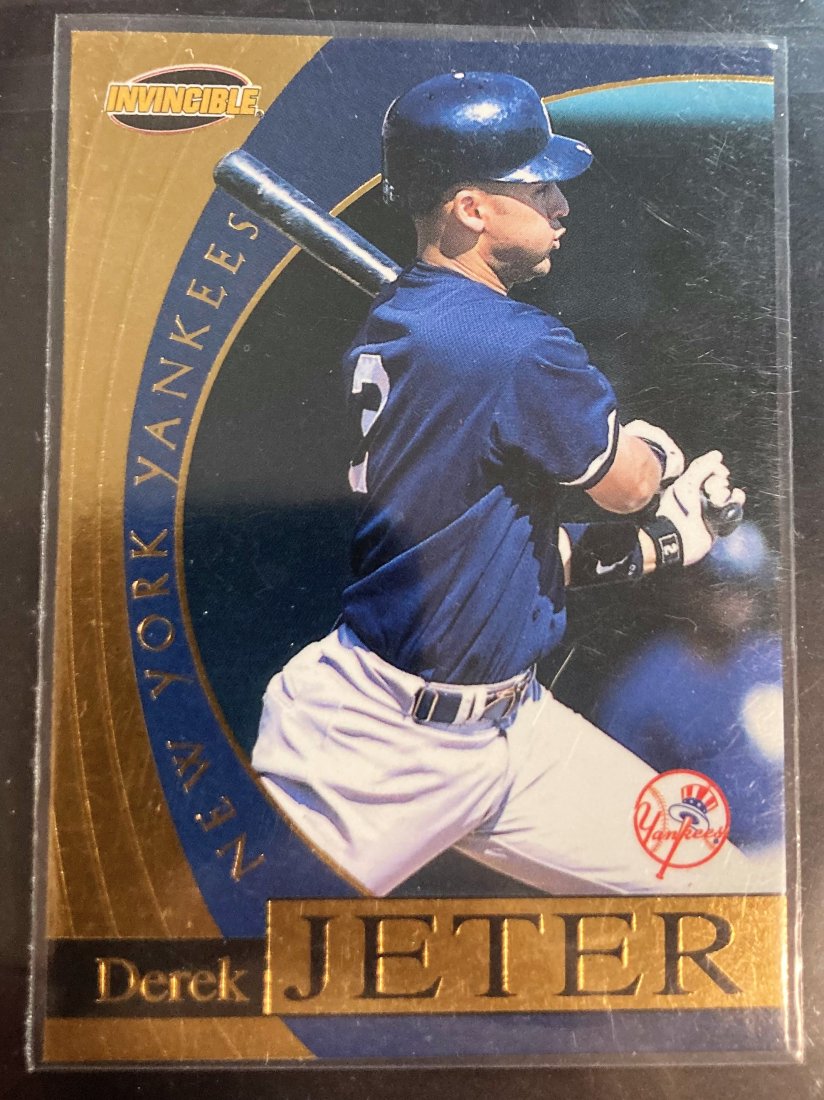 DEREK JETER 1999 Pacific Invincible Flash Point Card (1 of 2)