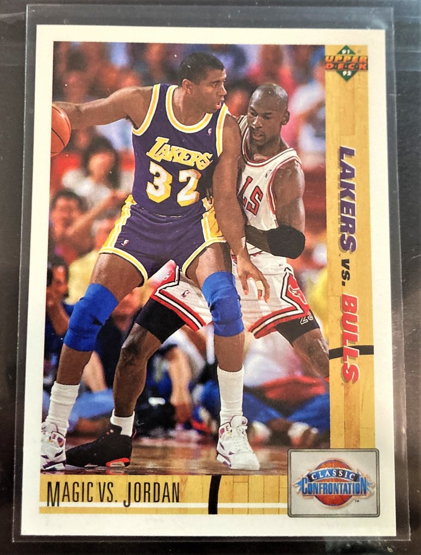 1991 92 Upper Deck Michael Jordan Magic Johnson Magic (1 of 2)
