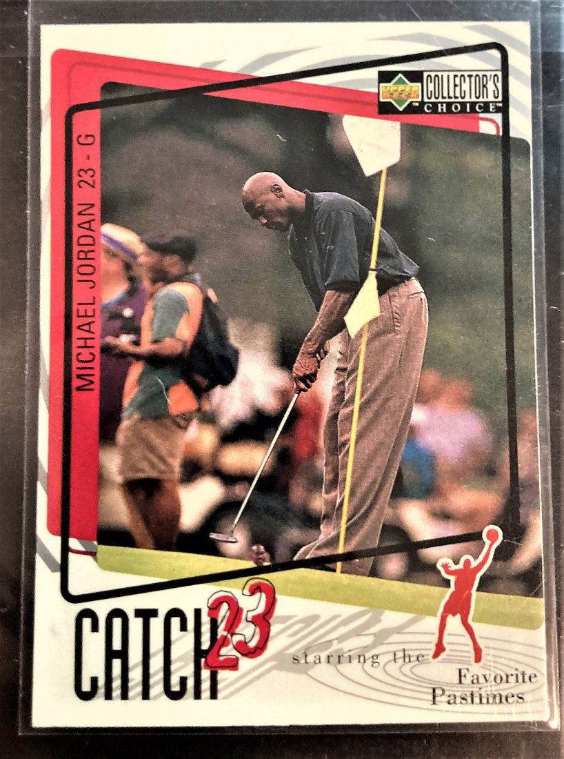Michael Jordan Upper Deck Catch 23 1996 Golf Basketball (1 of 2)
