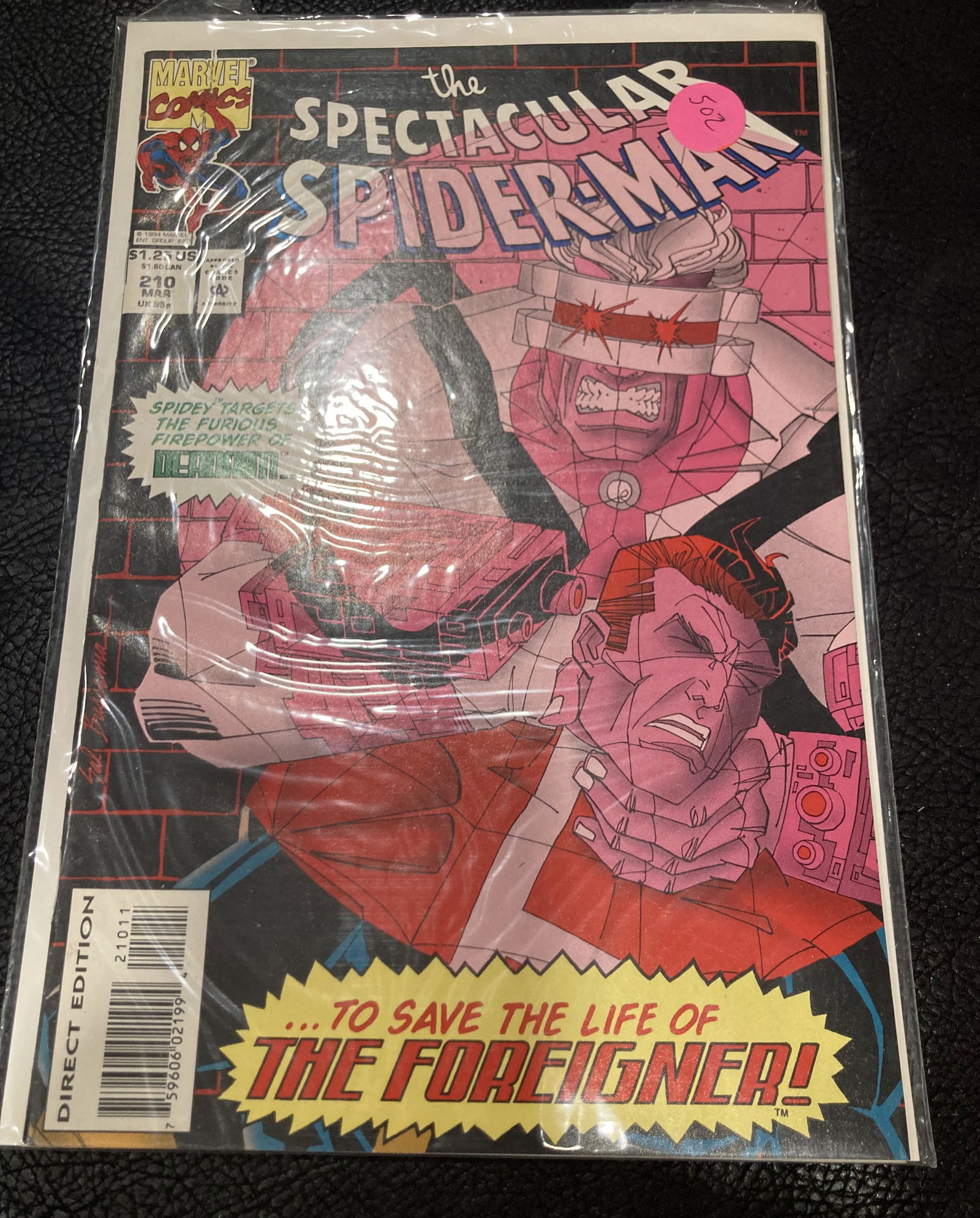 THE SPECTACULAR SPIDER-MAN Volume 1 #210 Marvel Comics (1 of 1)