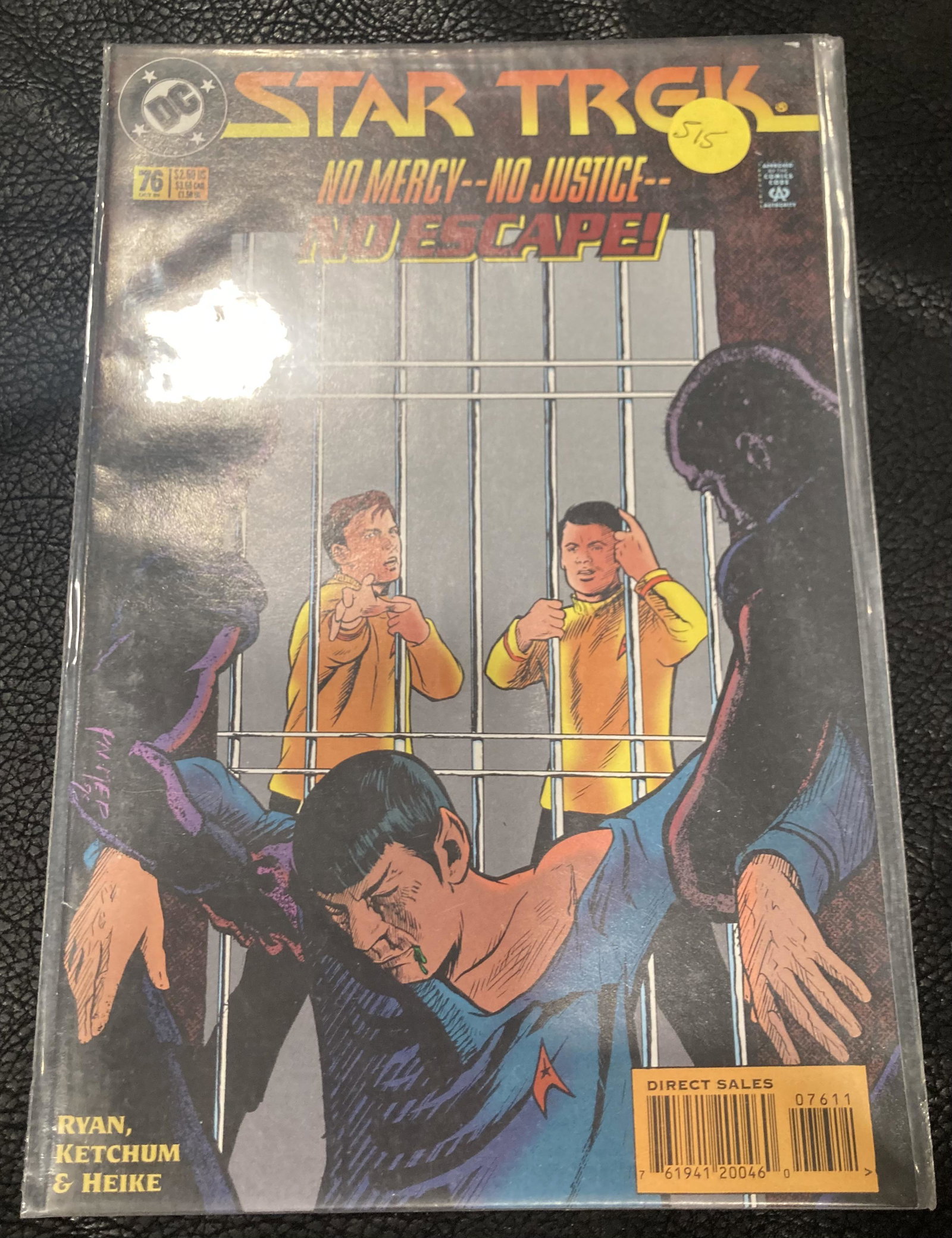 1985 DC COMICS No. 76 Star Trek-No Mercy No Justice No: 1985 DC COMICS No. 76 Star Trek-No Mercy No Justice No Escape