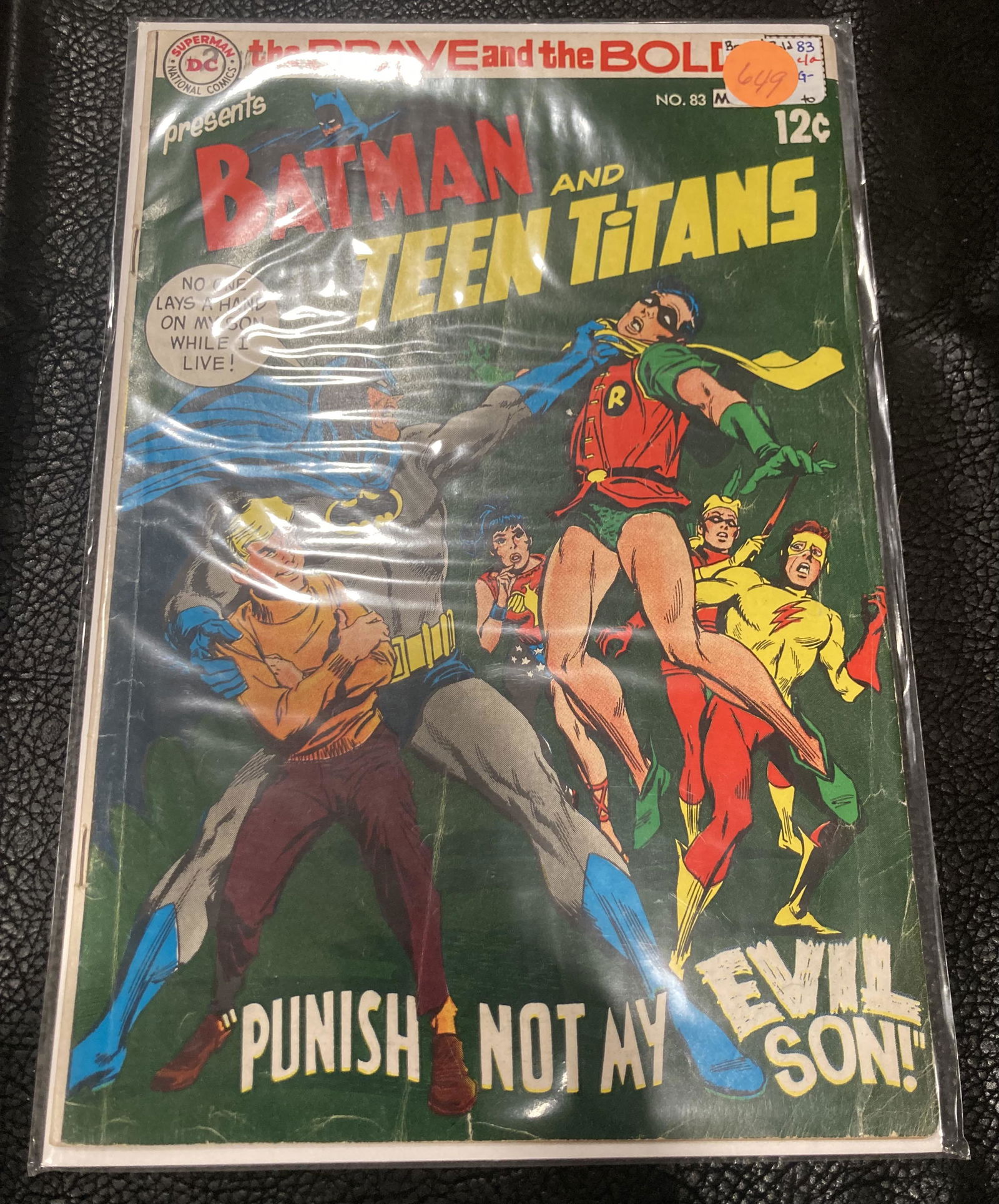 The Brave and The Bold #83 May 1969 Batman and the Teen (1 of 1)