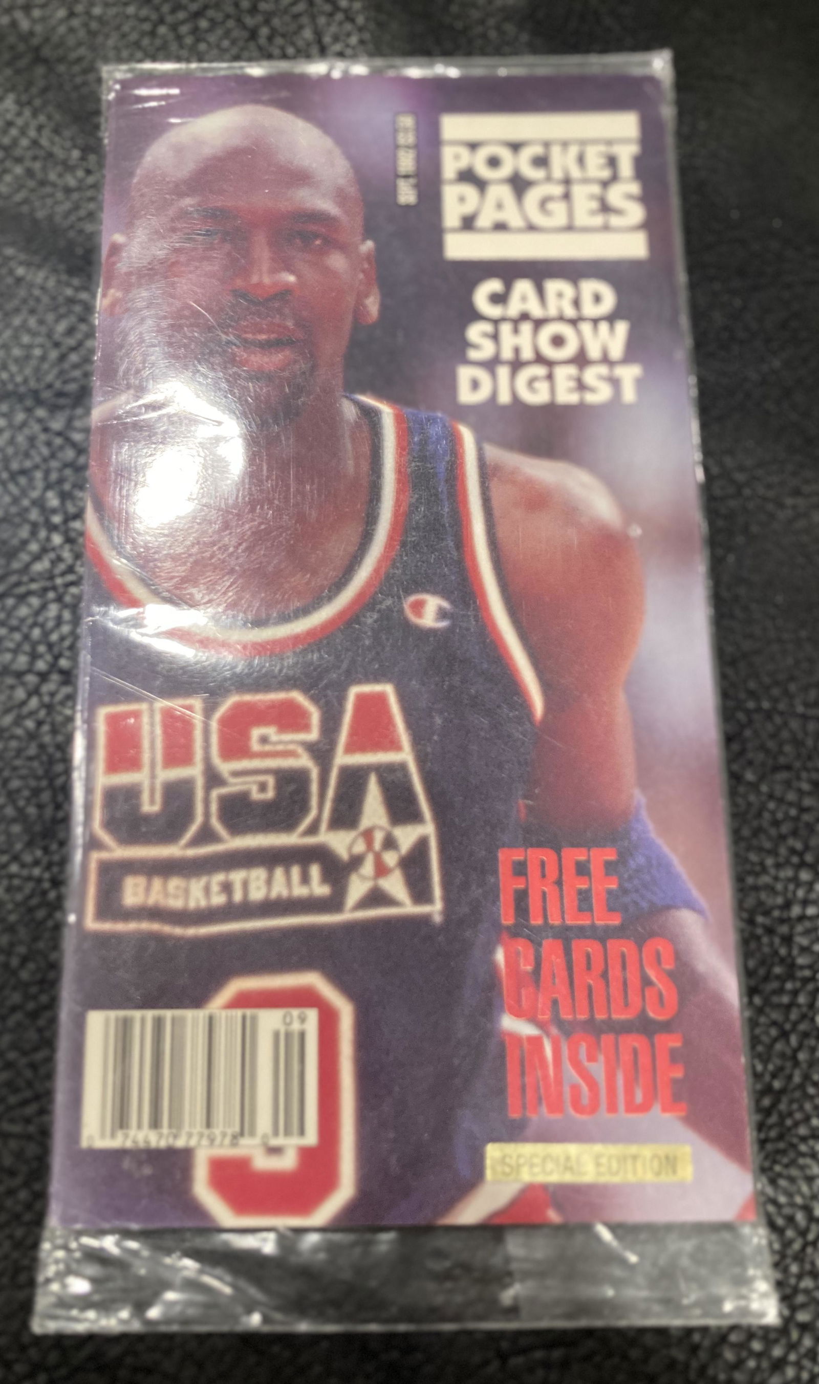 1992 Michael Jordan Rare 90s Memorabilia Pocket Pages (1 of 2)