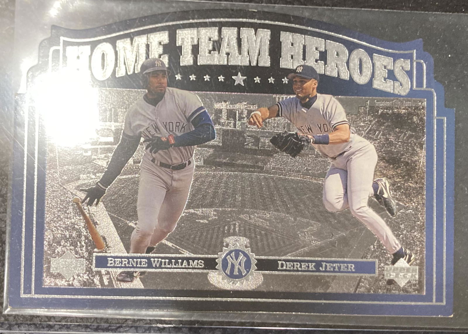 1997 Upper Deck Home Town Heroes Derek Jeter And Bernie (1 of 2)