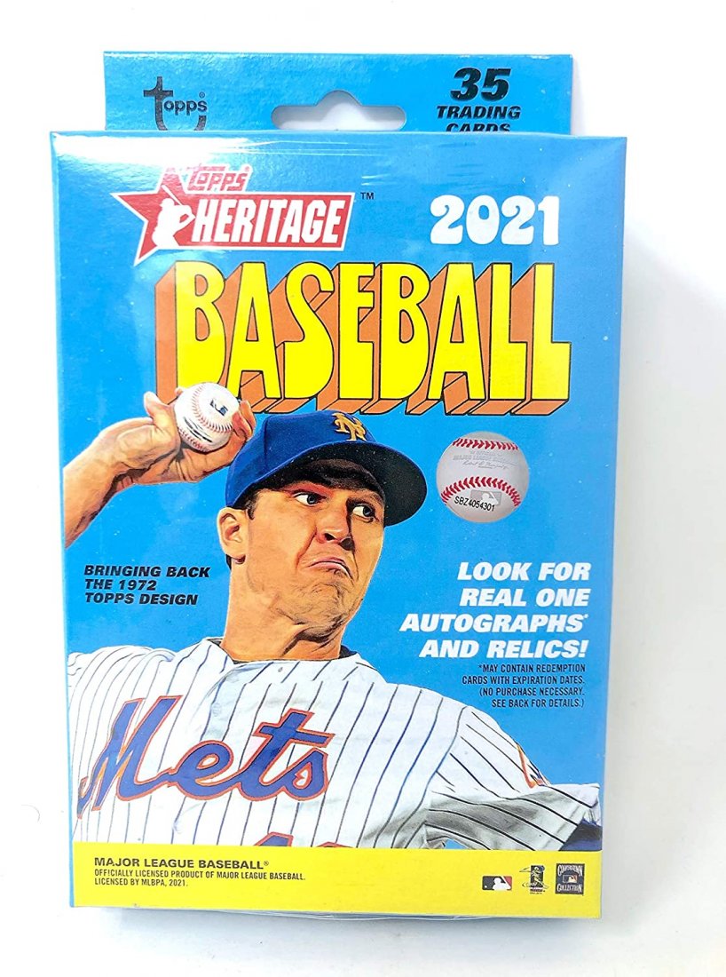 2021 TOPPS HERITAGE BASEBALL HANGER BOX FACTORY SEALED (1 of 1)