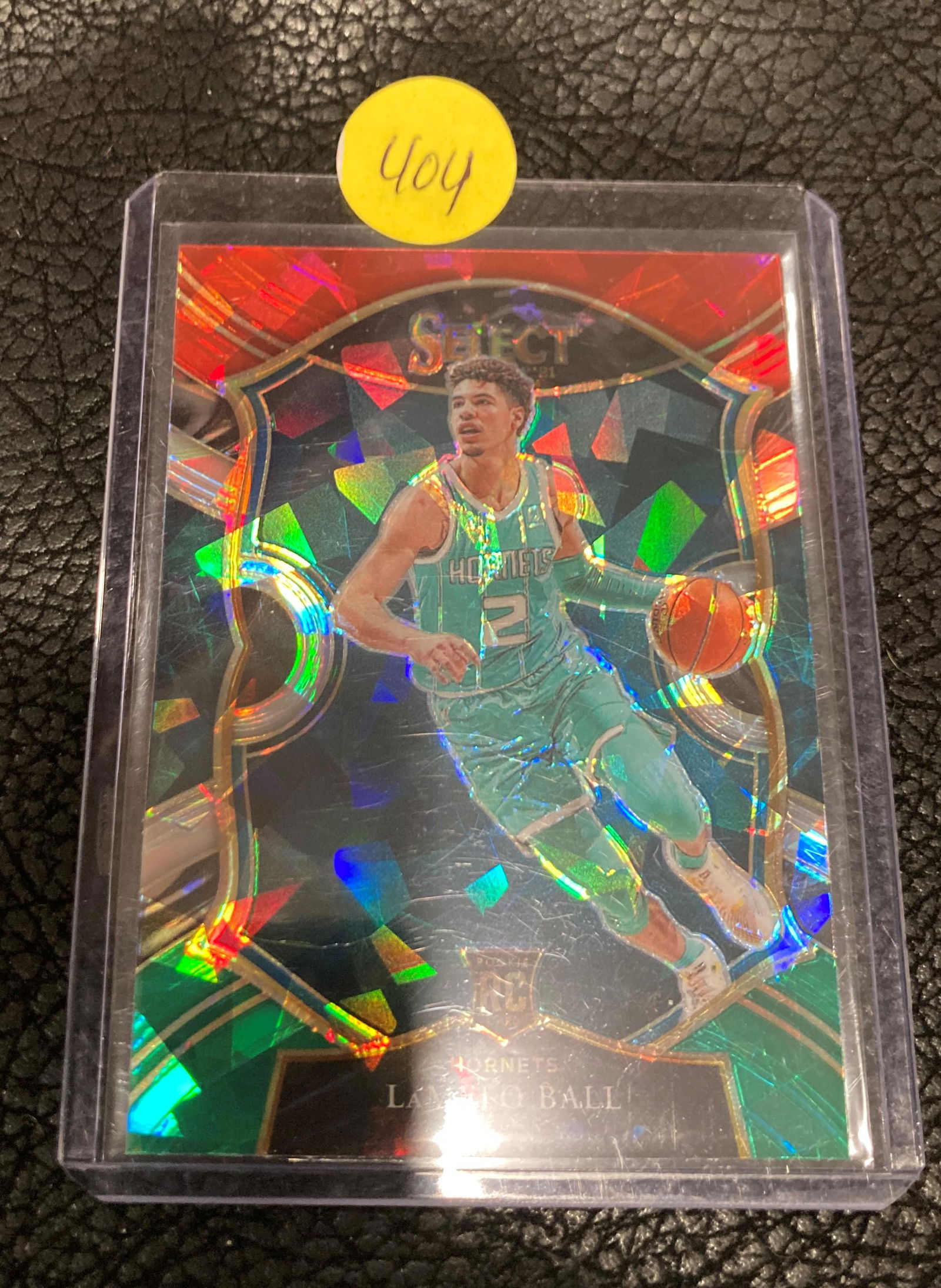 2020-21 Select LaMelo Ball BLUE WHITE PURPLE CRACKED (1 of 2)