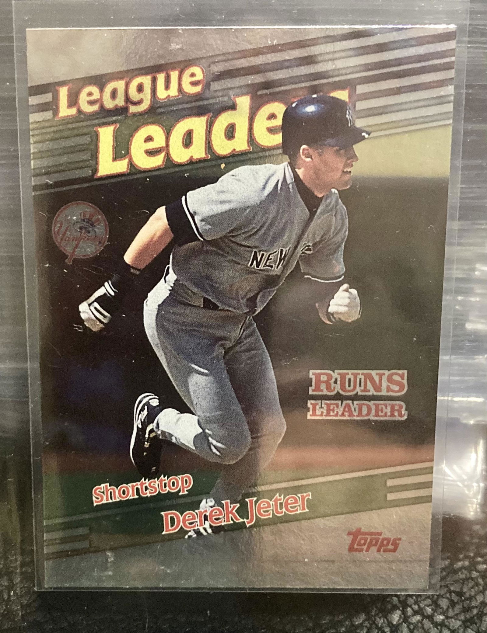 Derek Jeter 1998 Topps #230 League Leaders Runs New (1 of 2)