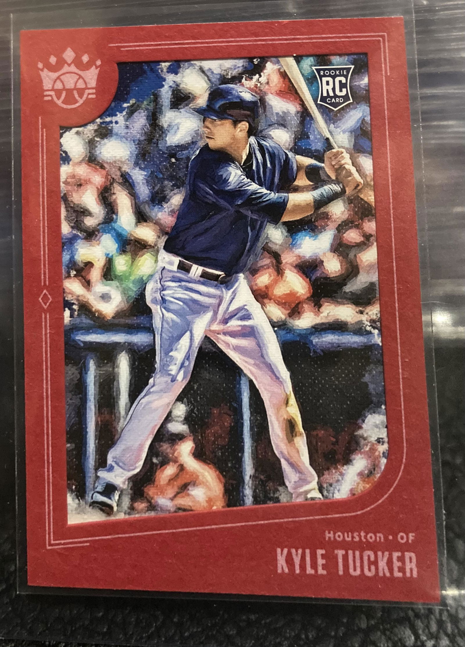 2019 Diamond Kings Red Framed RC Kyle Tucker (1 of 1)