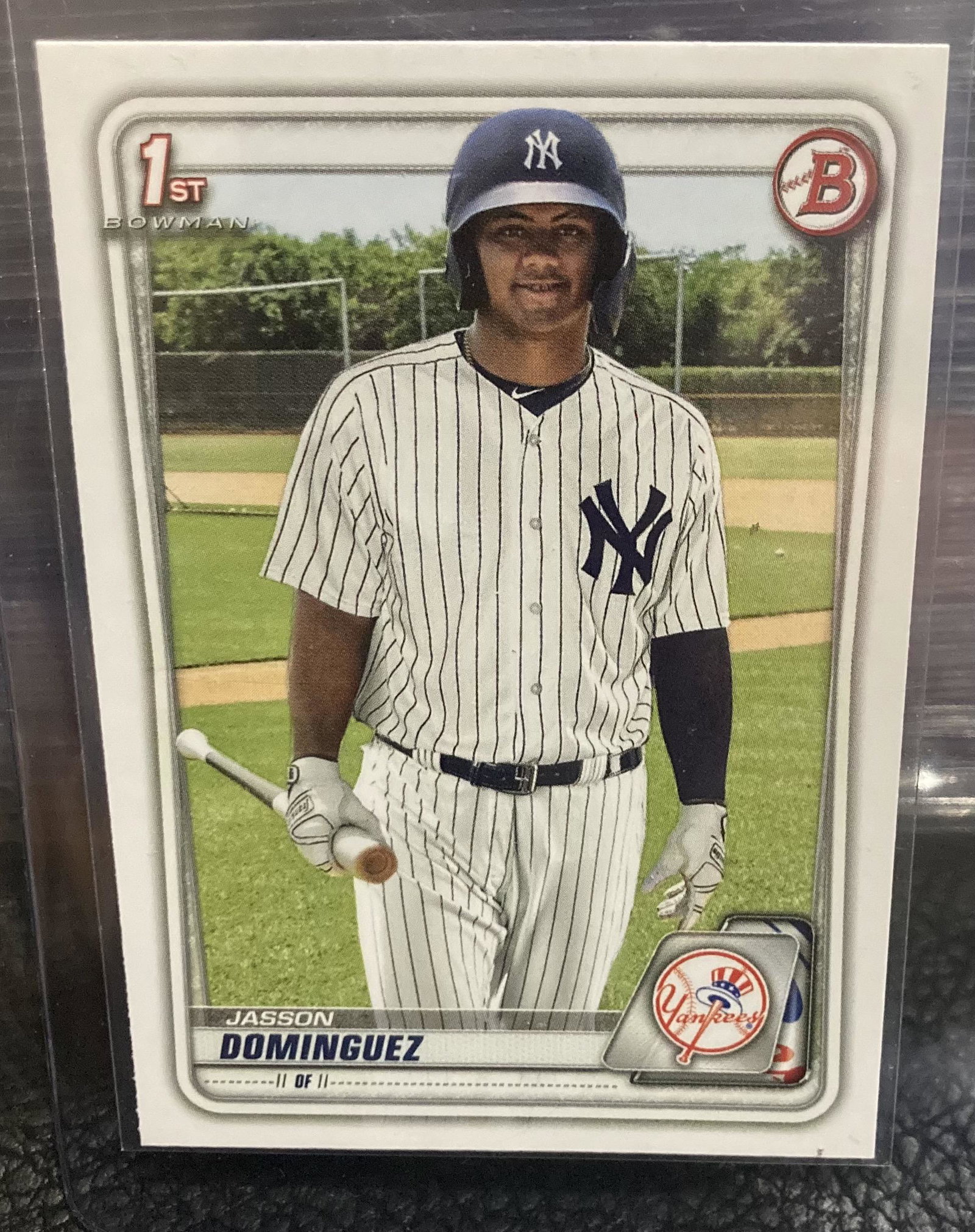 2020 Bowman Jasson Dominguez 1st Bowman Paper #BP-8 (1 of 2)