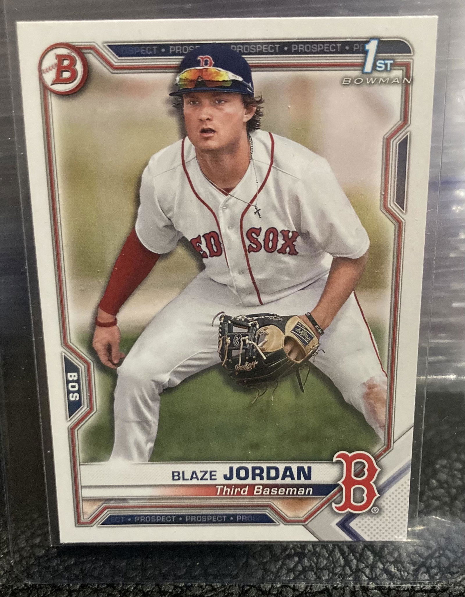 2021 1st Bowman Blaze Jordan Prospects #BP-71 Red Sox (1 of 2)