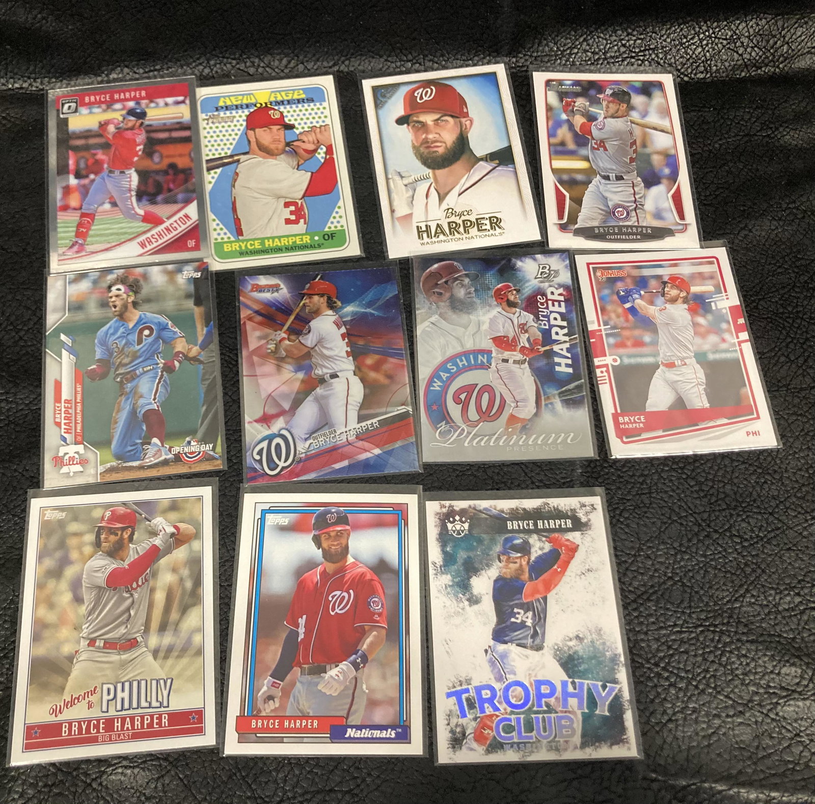 Lot of Bryce Harper Lot of 11 Cards: Lot of Bryce Harper Lot of 11 Cards
