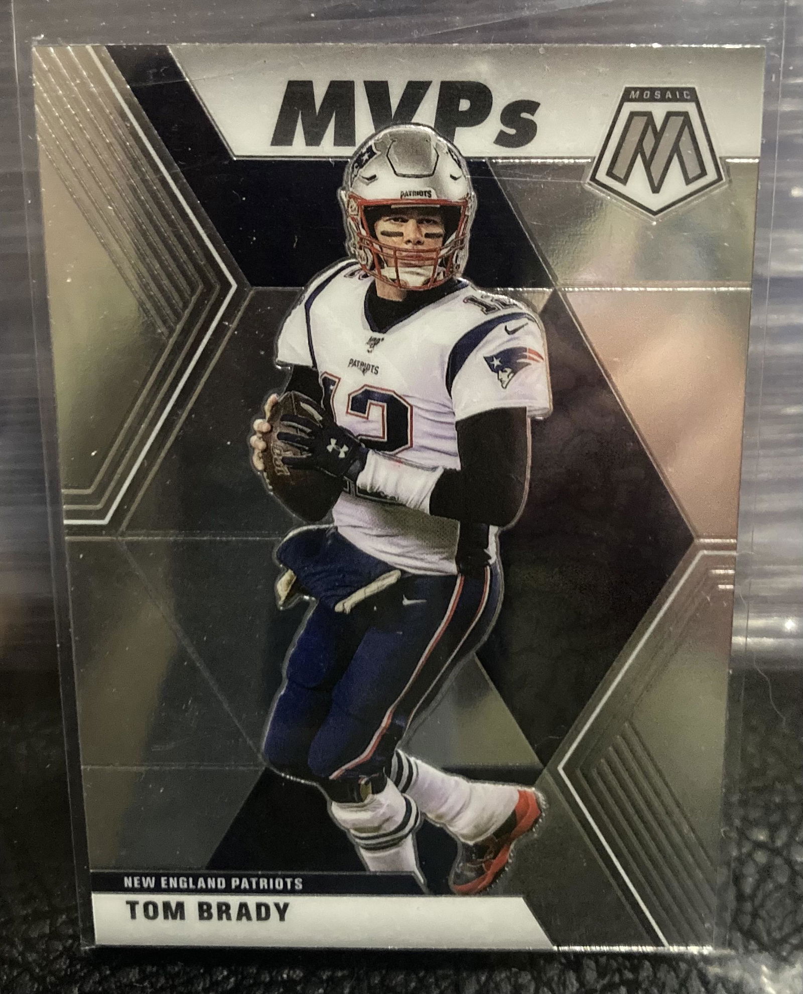 Tom Brady 2020 Panini Prizm Mosaic Mvp Card New England (1 of 2)