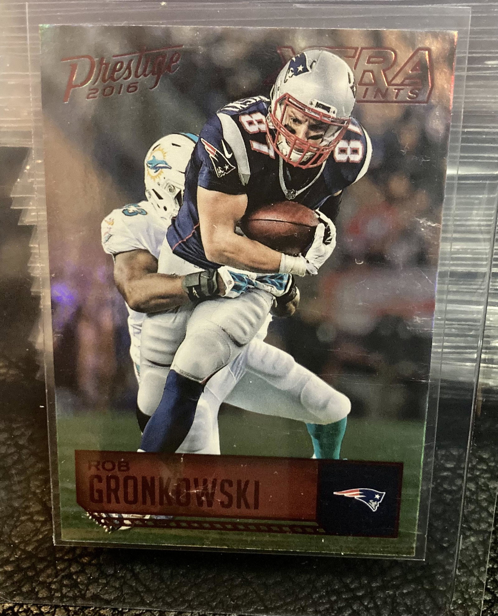 2016 Prestige Rob Gronkowski Xtra Points #119 New: 2016 Prestige Rob Gronkowski Xtra Points #119 New England Patriots