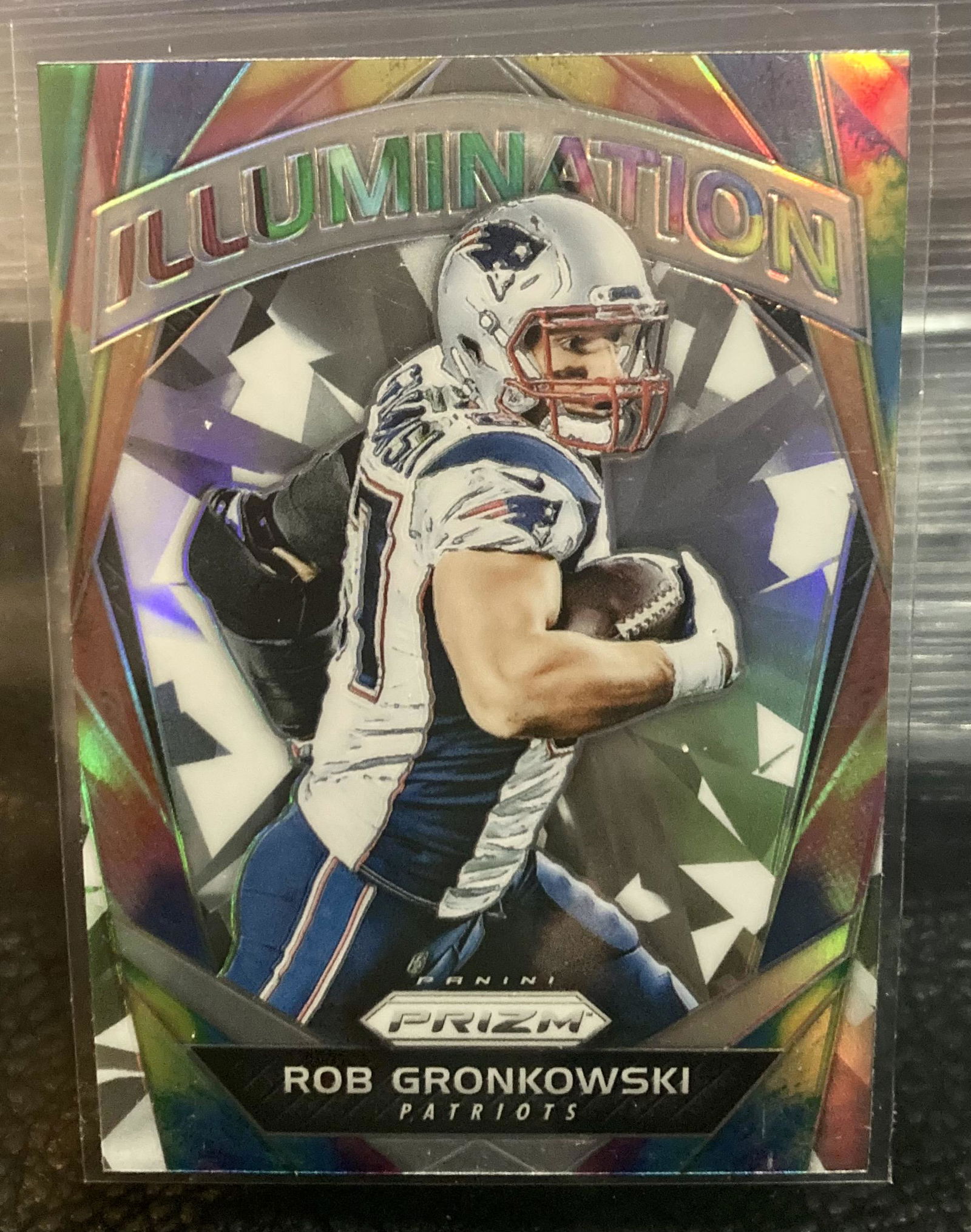2017 Rob Gronkowski Select Prizm Illumination Holo (1 of 2)
