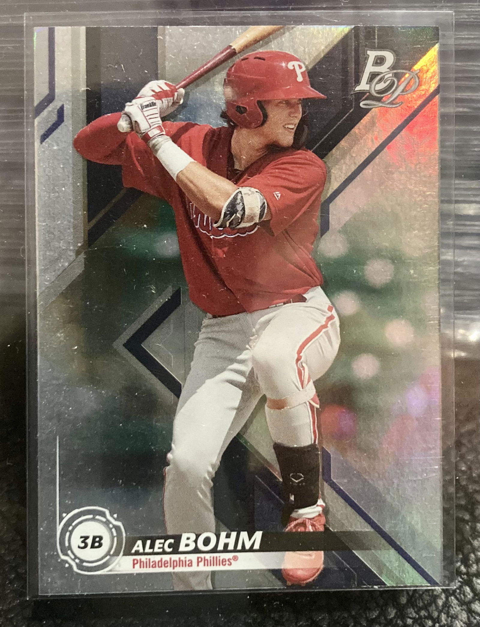 Alec Bohm Rookie Card 2019 Bowman Platinum #TOP 6 (1 of 2)