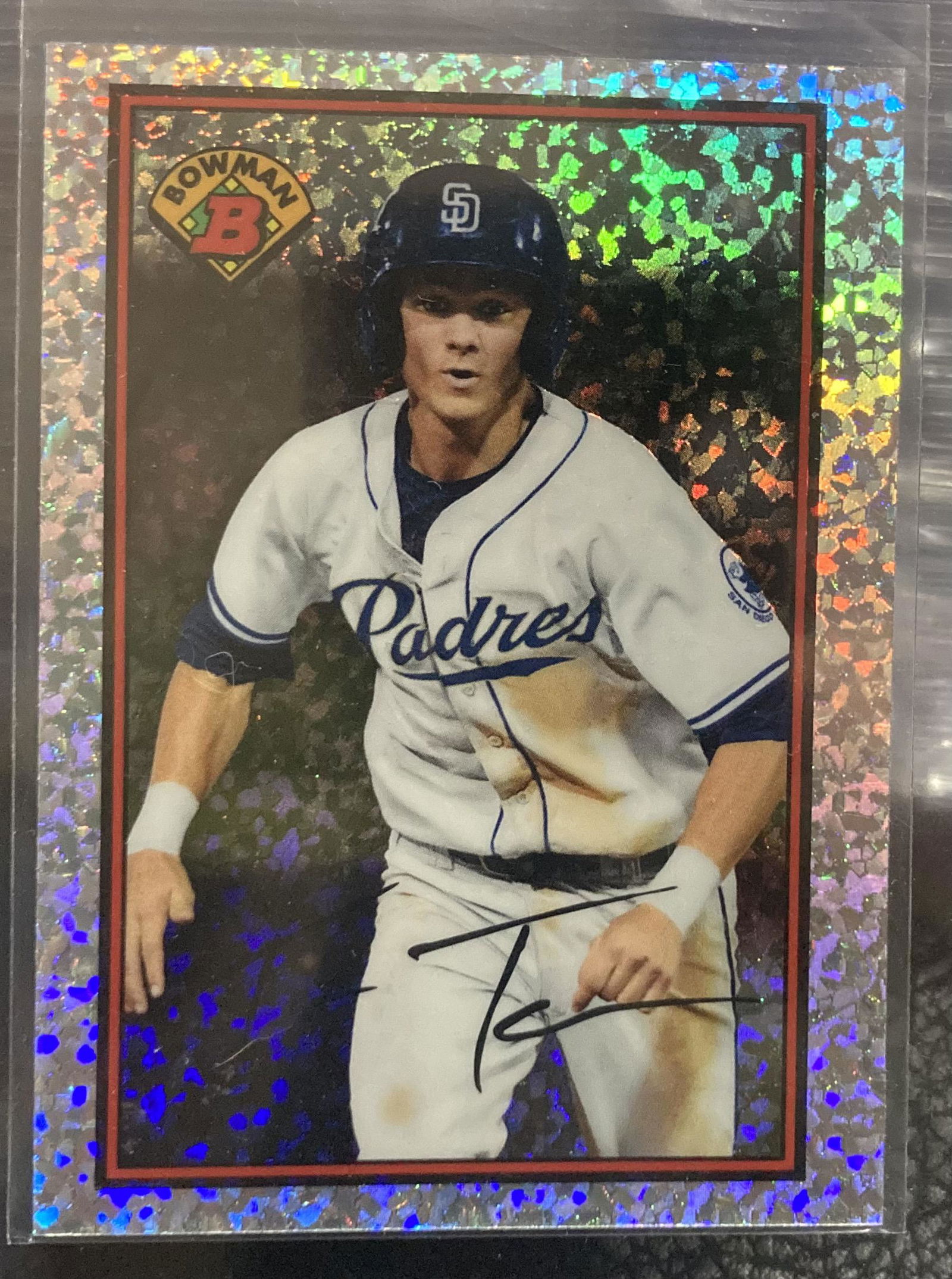 Trea Turner 2014 Bowman Draft 1989 Silver Diamond (1 of 2)