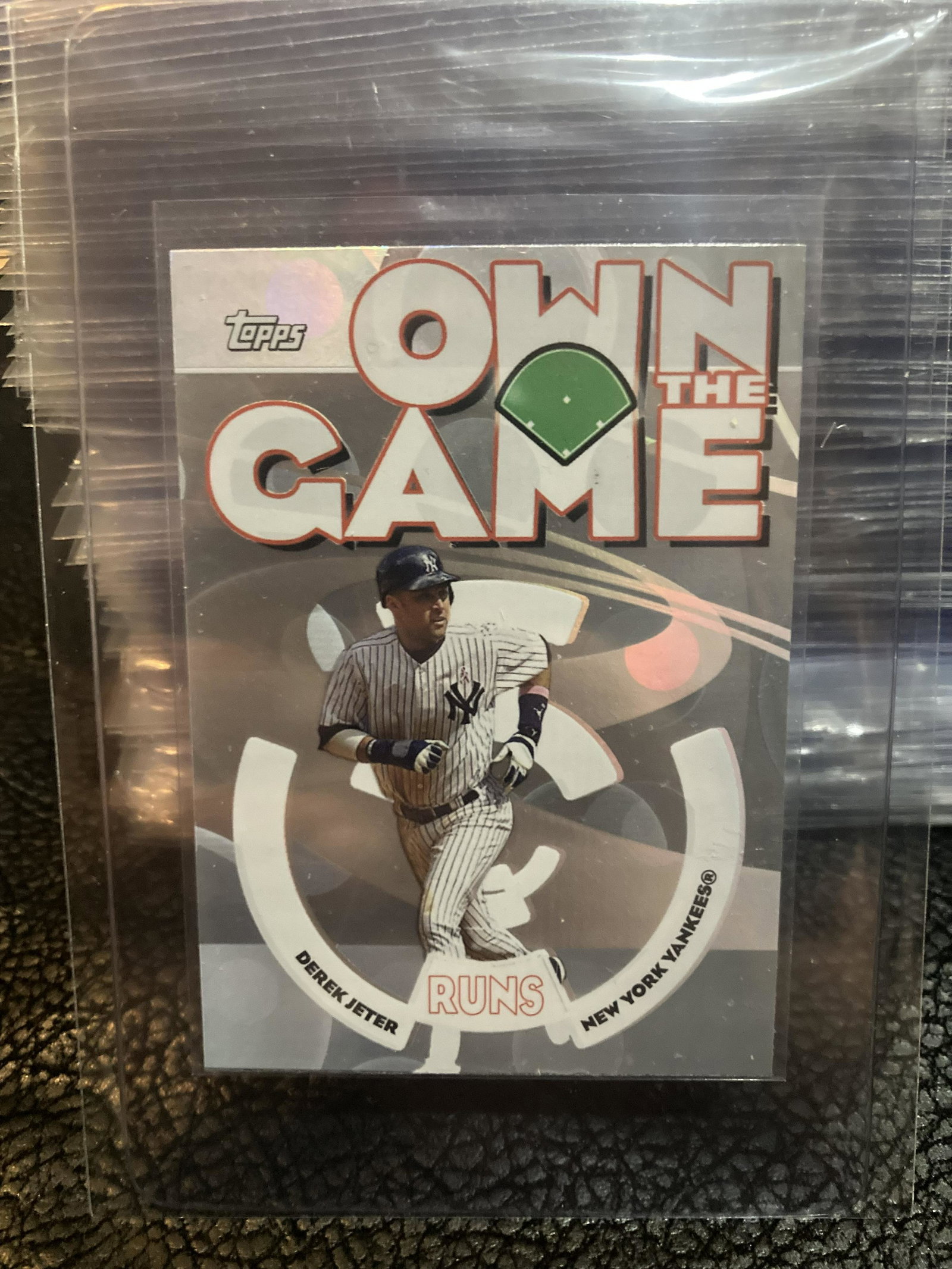 Derek Jeter 2006 Topps Own The Game #OG18 Hof Yankees (1 of 2)