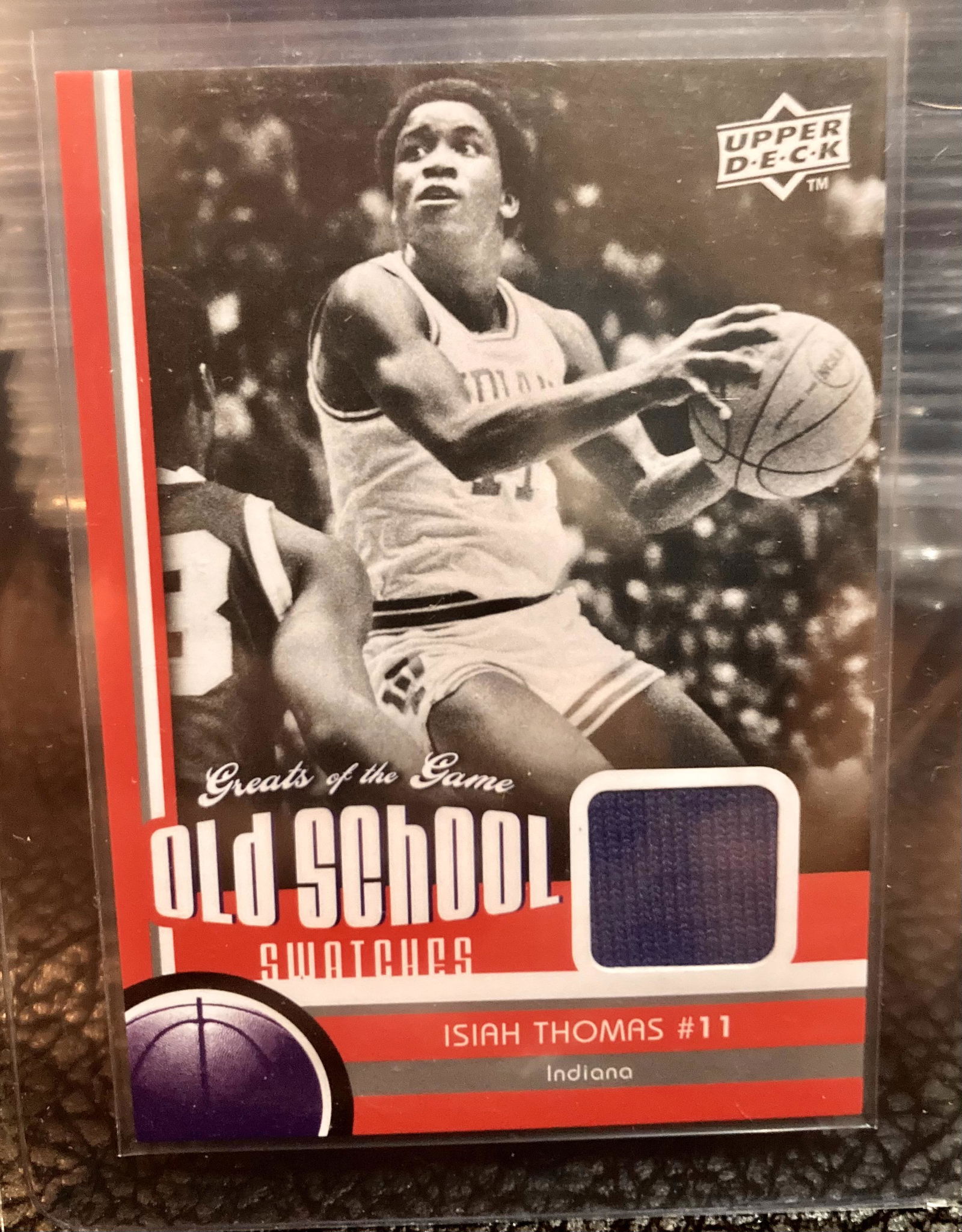Isiah Thomas 2009 Upper Deck Greats Of The Game Old (1 of 2)