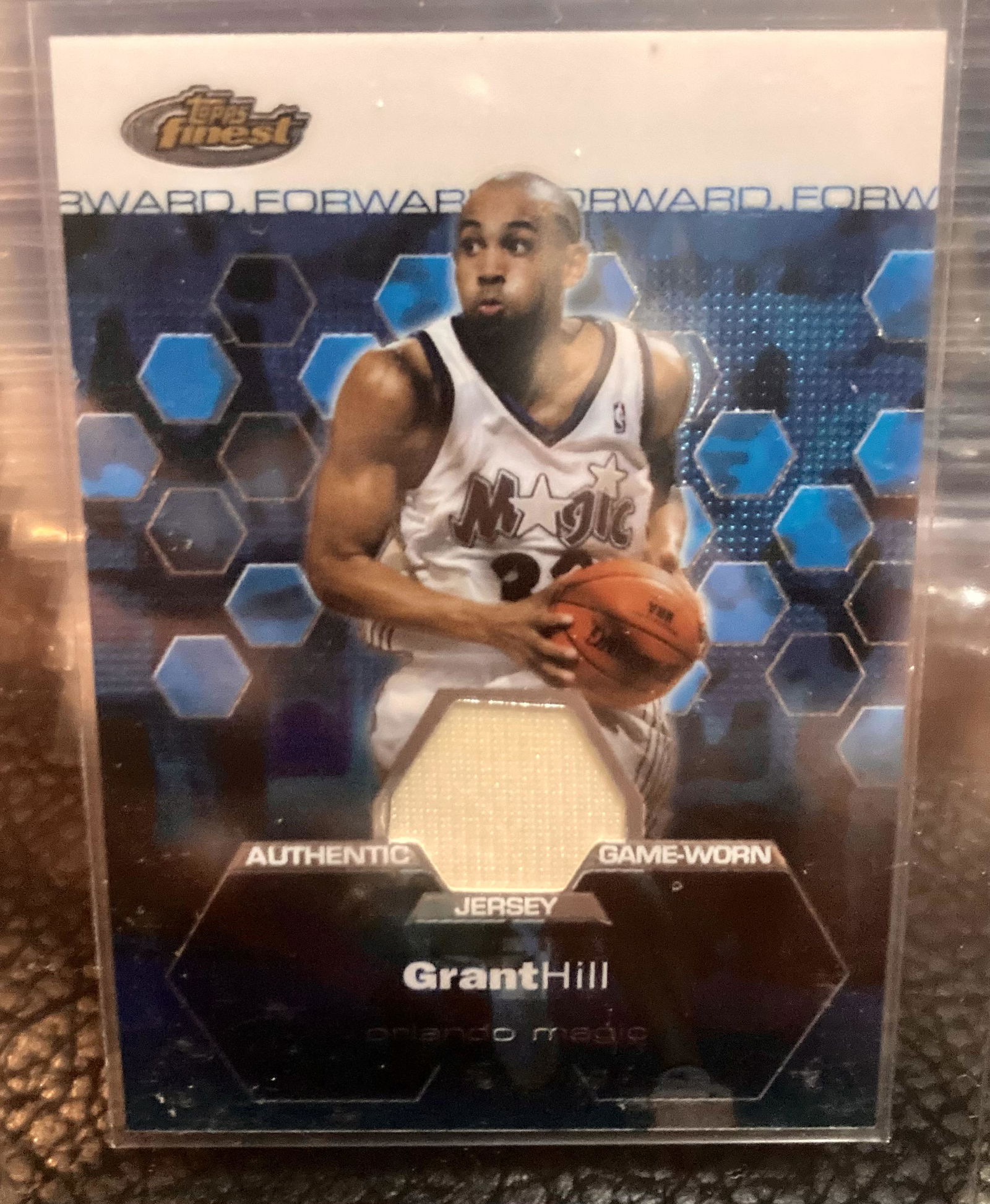 Grant Hill 2002-03 Finest Game Used Jersey /999 (1 of 2)