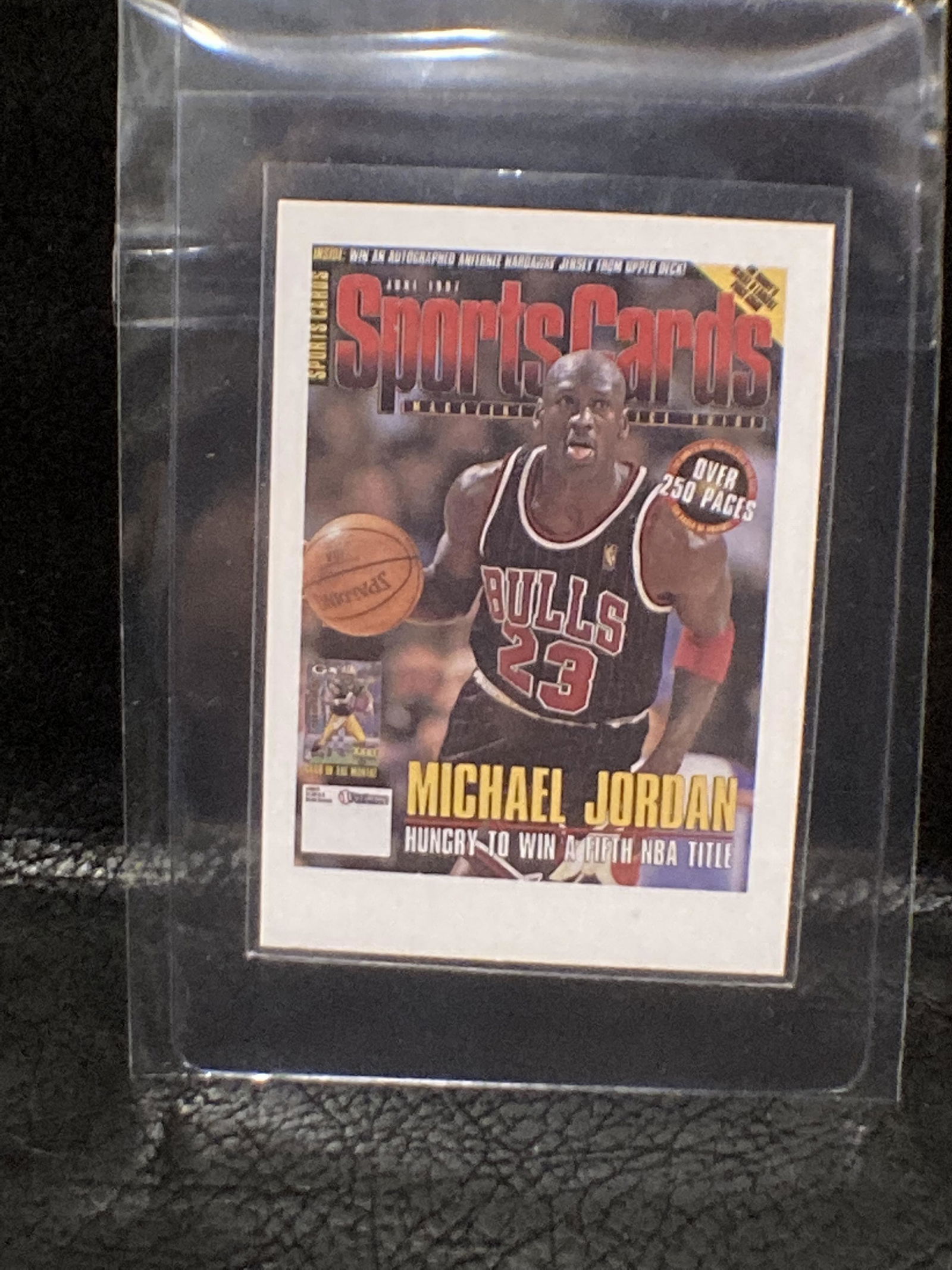 1997 MICHAEL JORDAN Sports Cards Magazine Promo card (1 of 2)