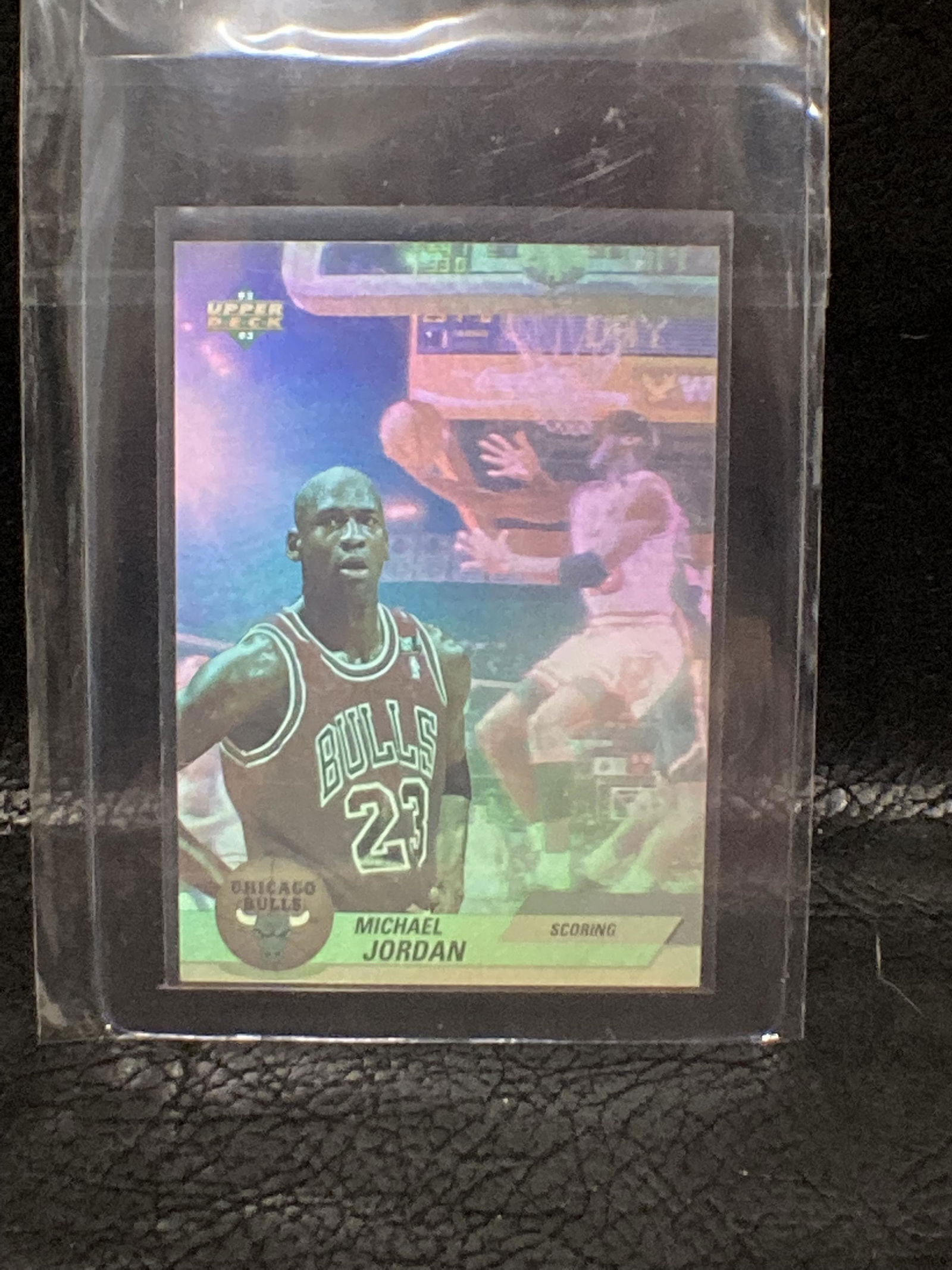 Michael Jordan 1991-92 Upper Deck Award Winner Hologram (1 of 2)
