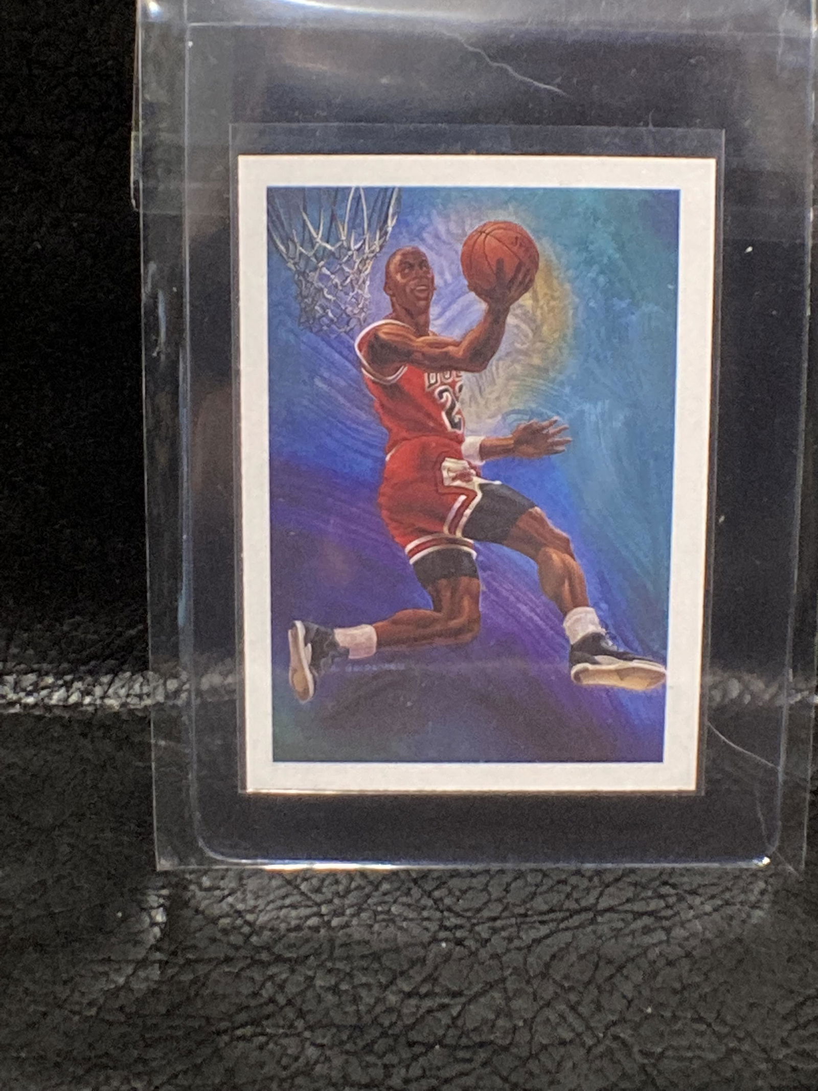 Michael Jordan 1990-91 NBA Hoops Card #358 Bulls (1 of 2)