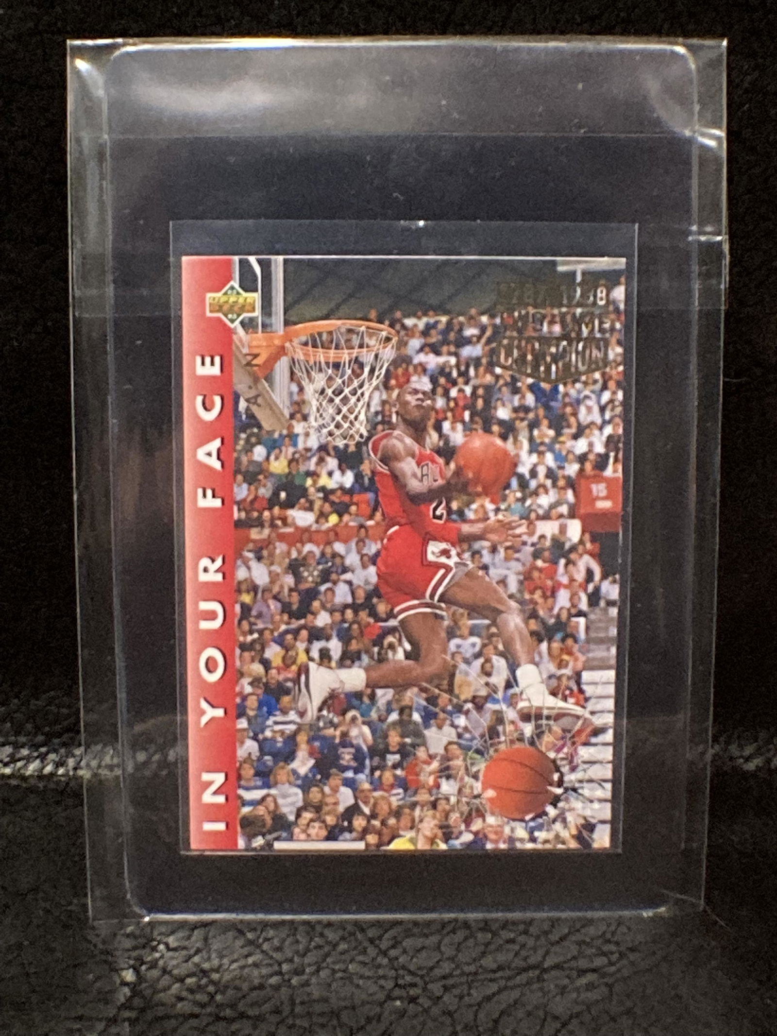 Michael Jordan 1992-93 Upper Deck In Your Face 87-88 Tw (1 of 2)