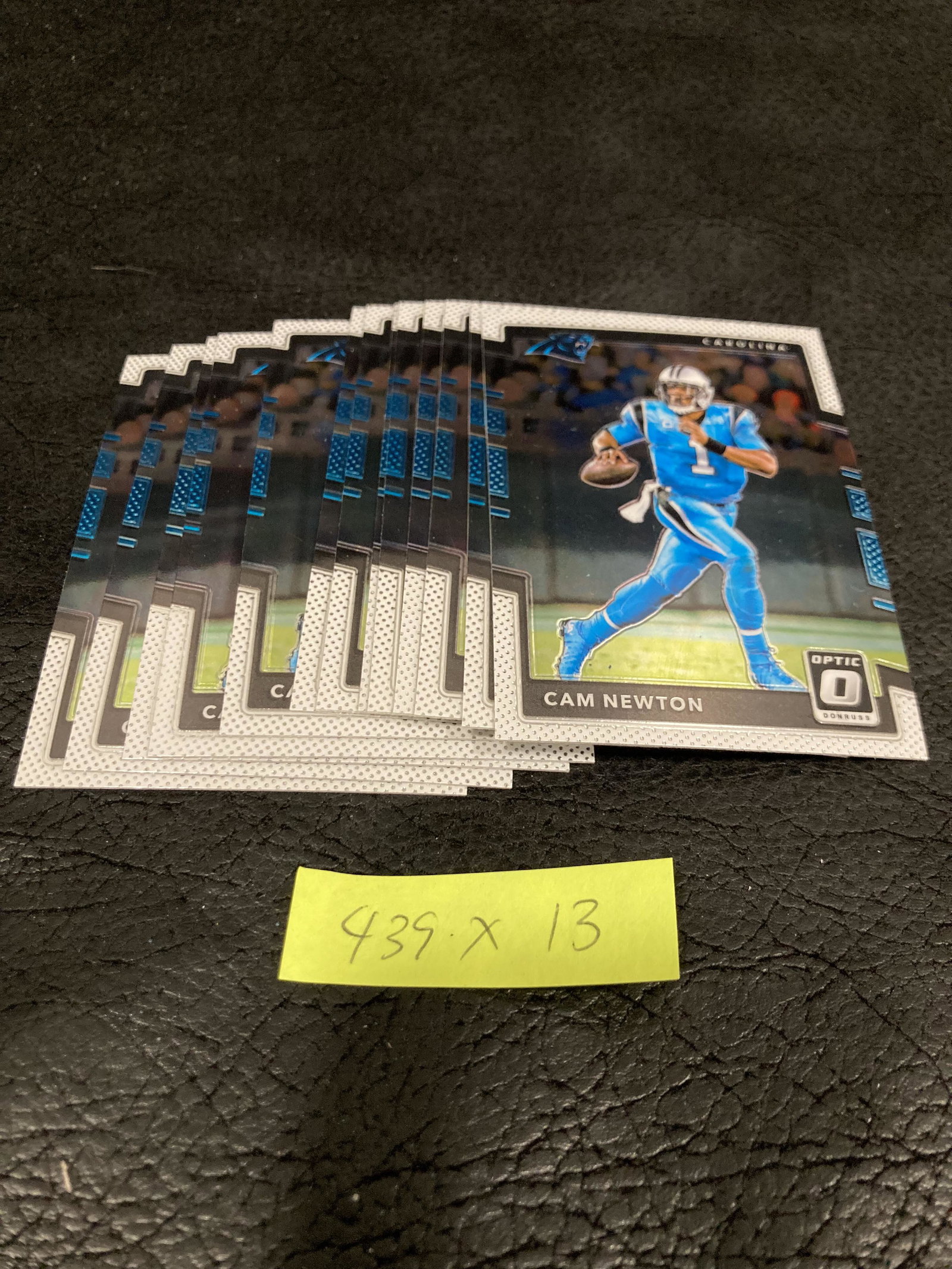 Cam Newton 2017 Donruss Optic #100 Carolina Panthers: Cam Newton 2017 Donruss Optic #100 Carolina Panthers