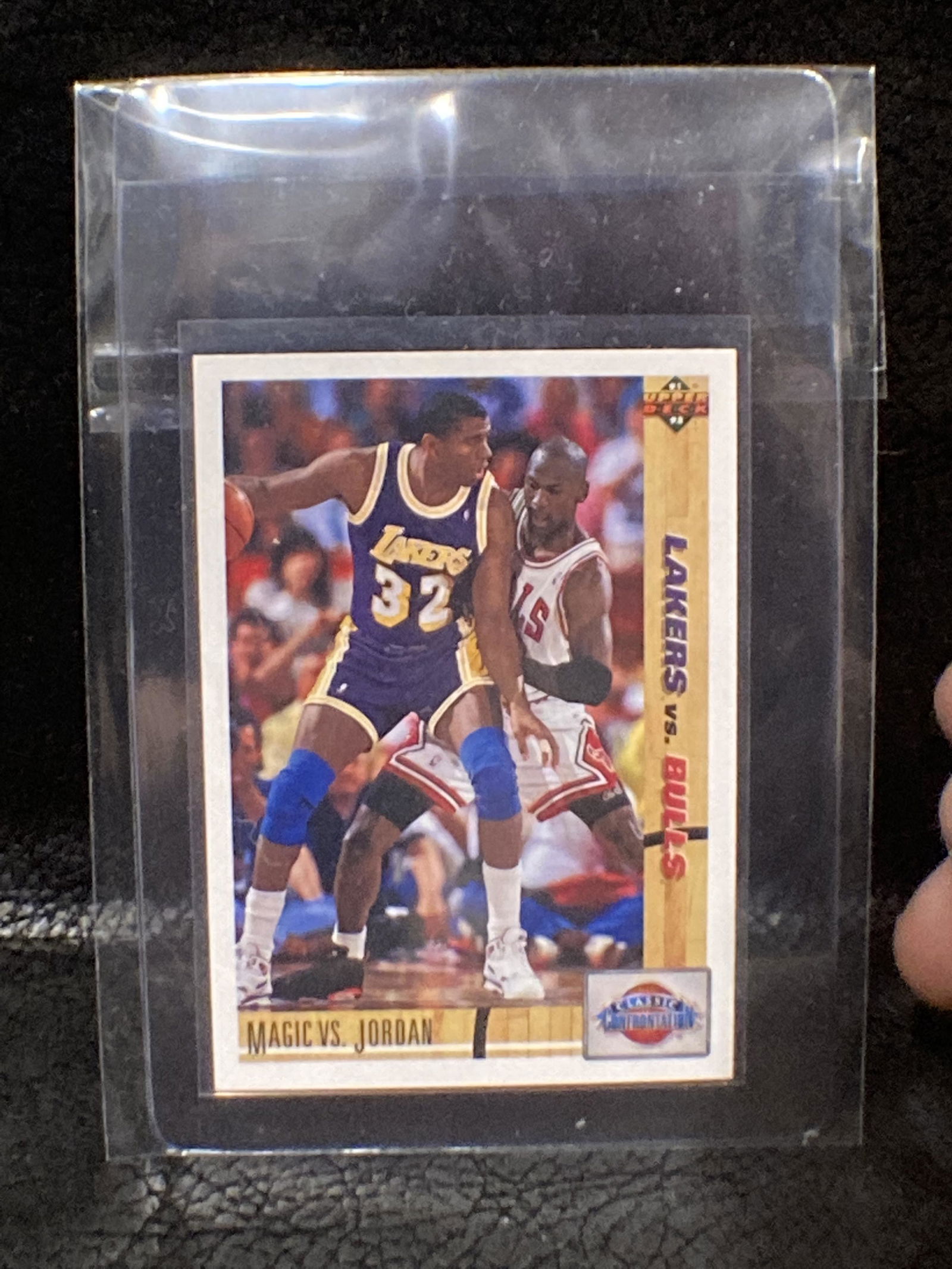 Magic Johnson Vs Michael Jordan 1991-92 Upper Deck #34 (1 of 2)