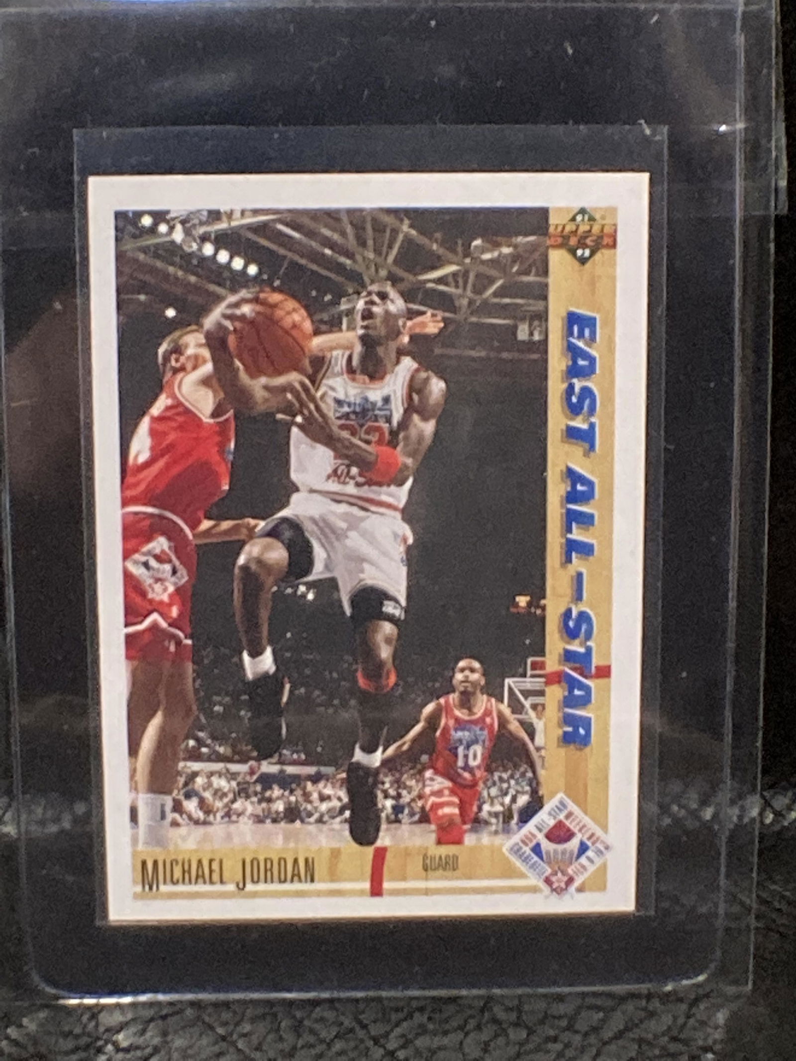 MICHAEL JORDAN 1991-92 UPPER DECK #69 EAST ALL-STAR (1 of 2)