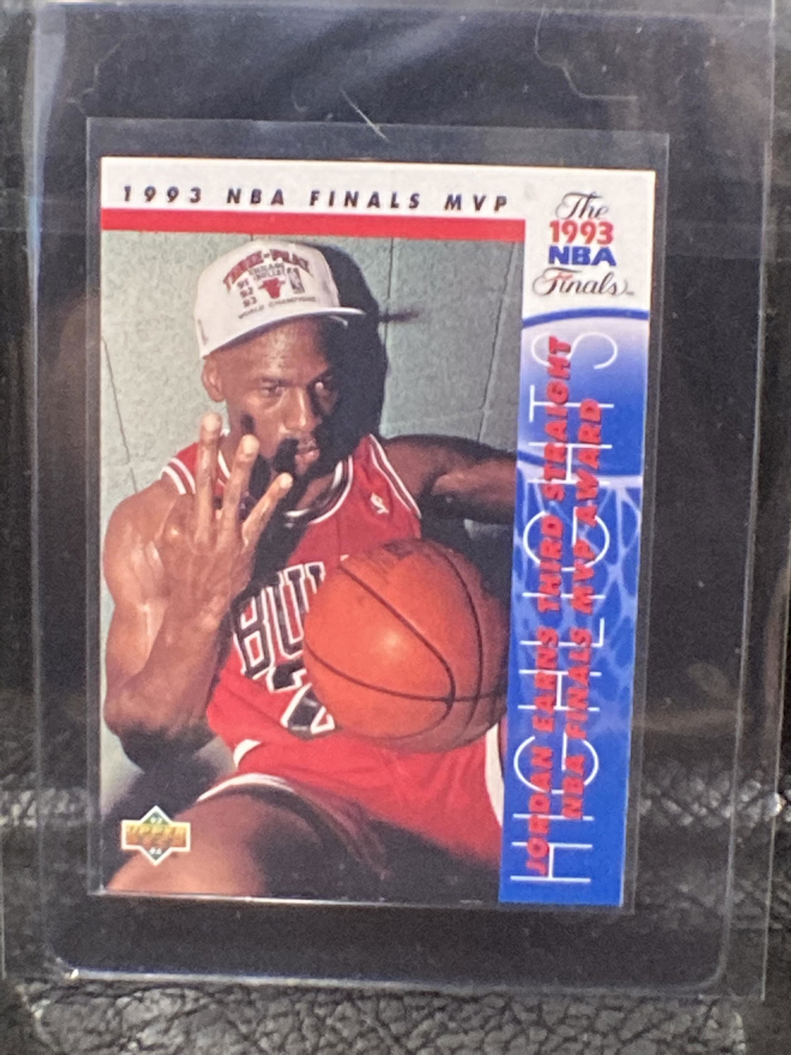 Michael Jordan 1993-94 Upper Deck #204 1993 NBA Finals (1 of 2)