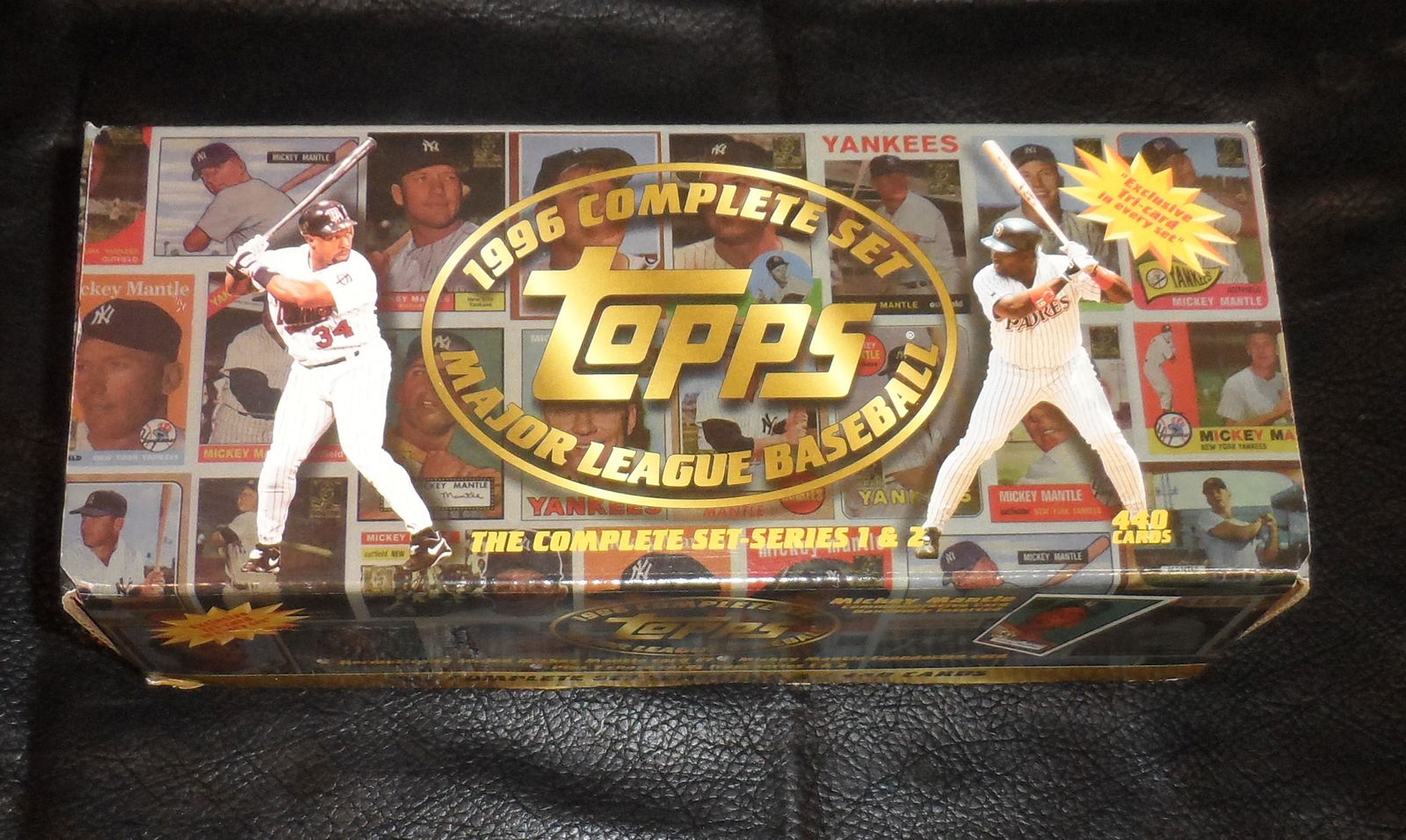 1996 Topps Baseball Complete Set Mantle Jeter (1 of 5)