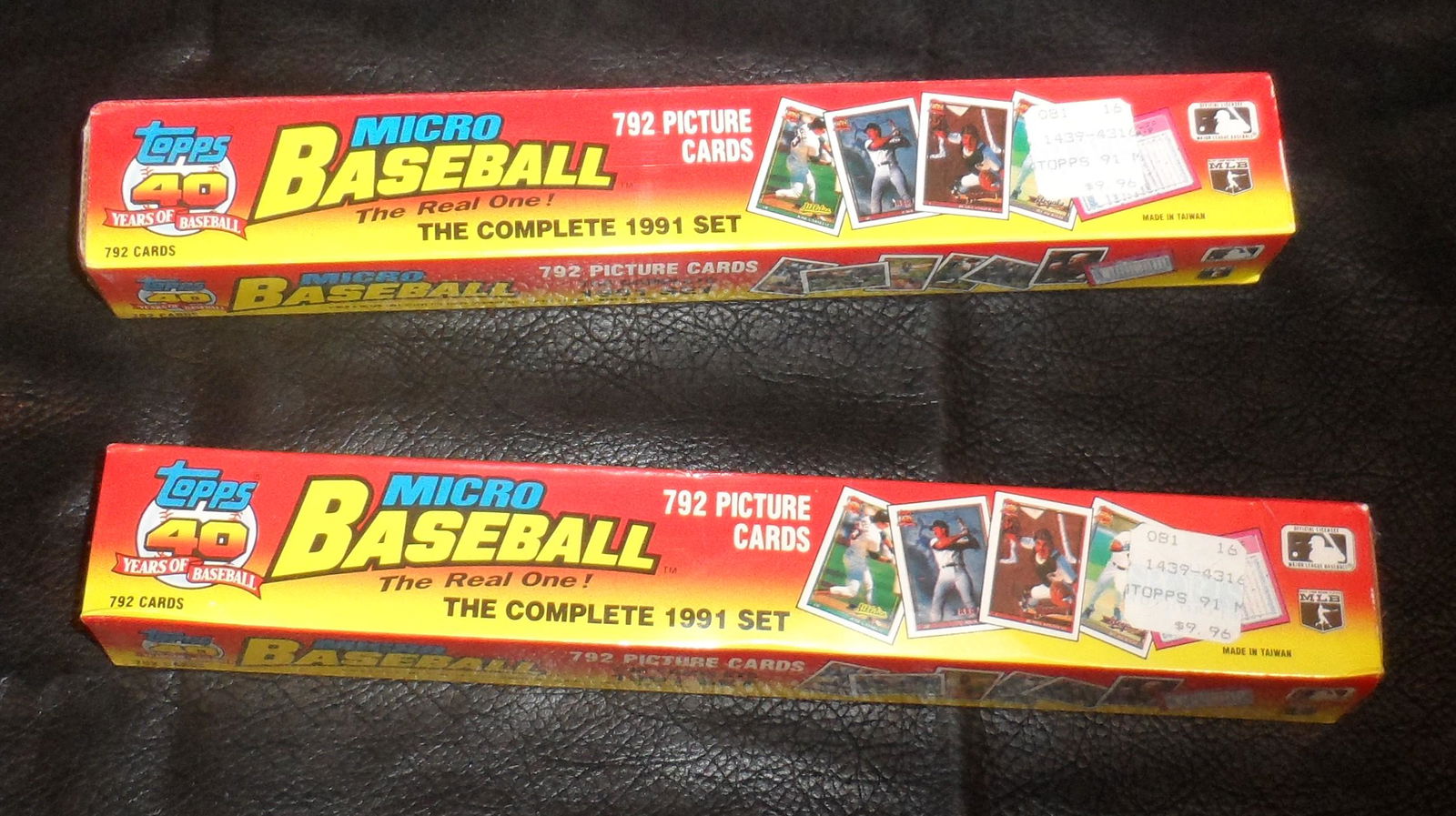 1991 Topps Micro Baseball Set Lot Of 2 Factory Sealed (1 of 5)