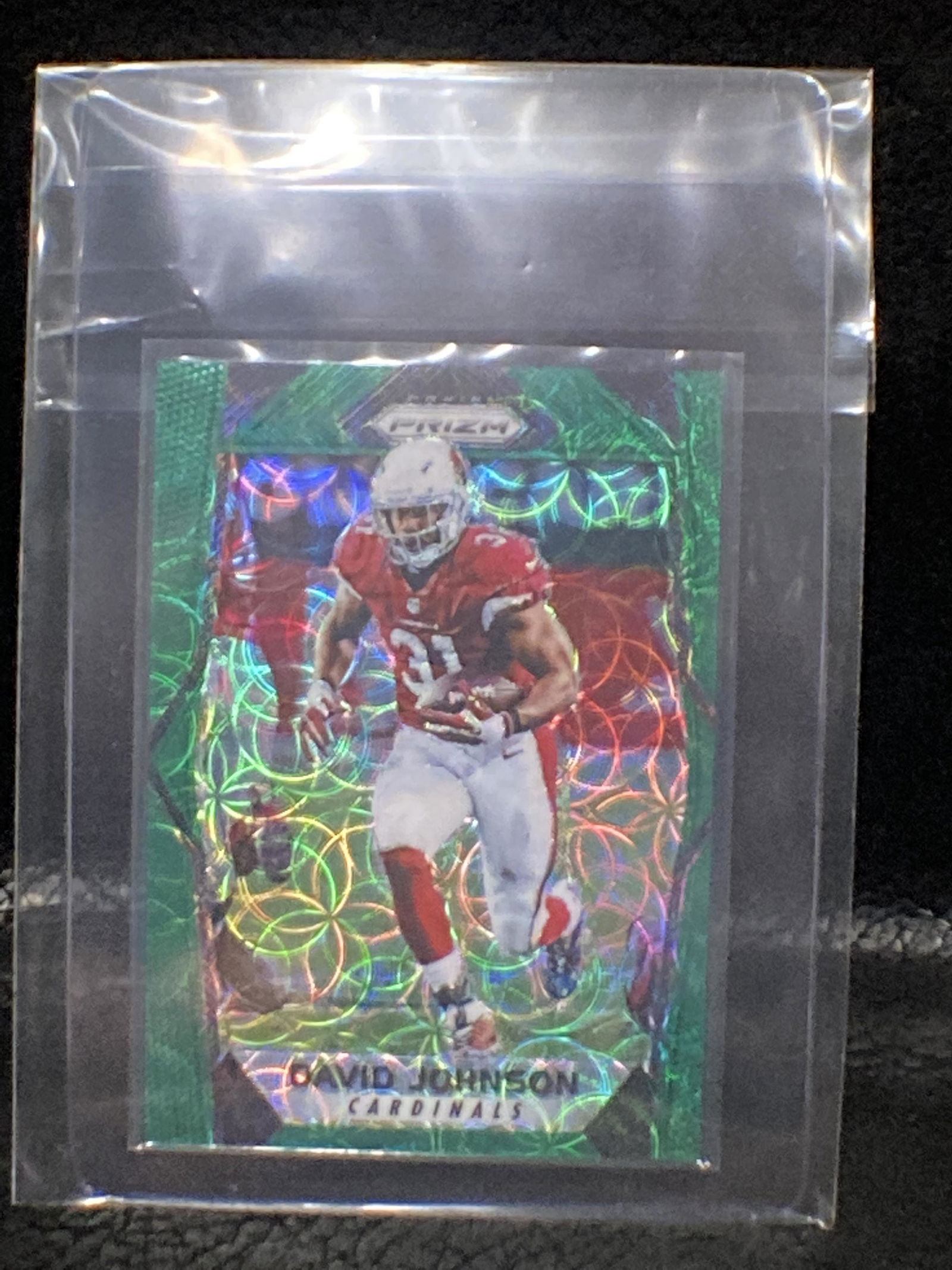 David Johnson 2017 Panini Prizm Green Scope /99 (1 of 2)