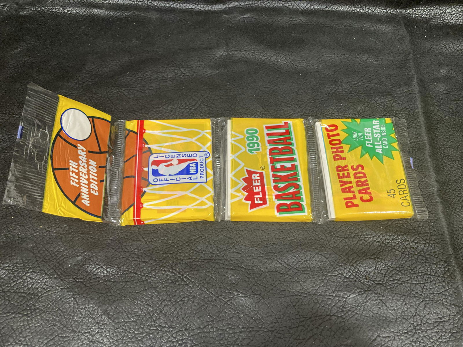 Isiah Thomas 1990-91 Fleer Basketball Sealed Rack Pack (1 of 1)